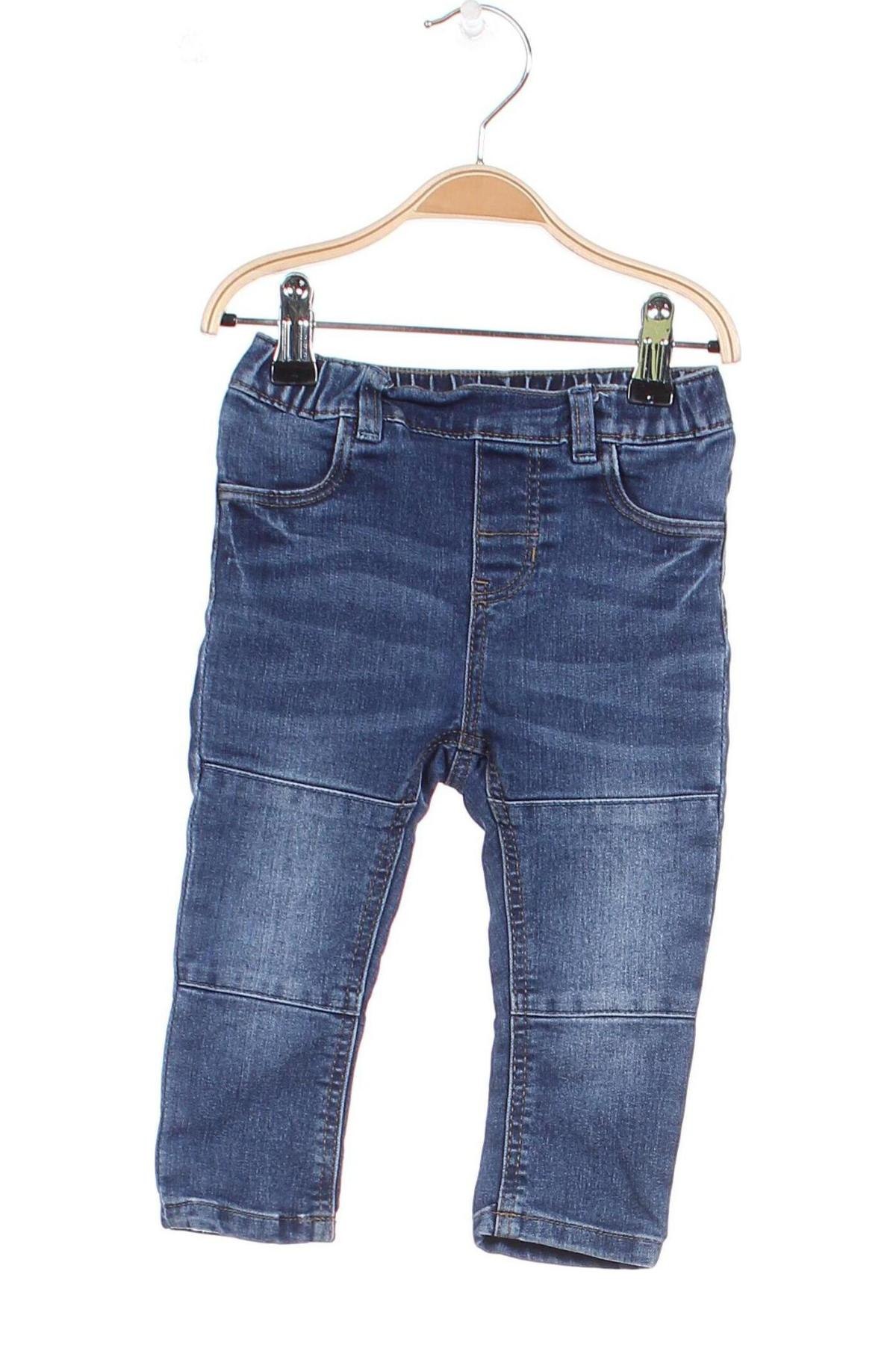 Dětské džíny  H&M, Velikost 18-24m/ 86-98 cm, Barva Modrá, Cena  242,00 Kč