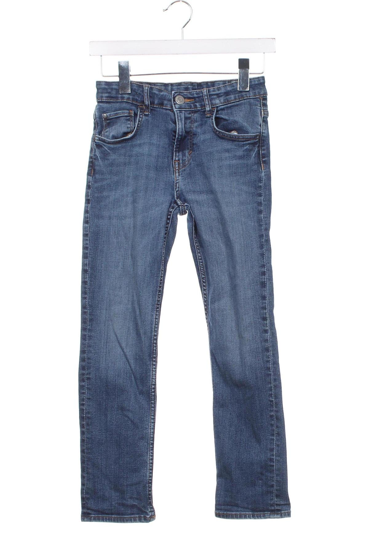 Dziecięce jeansy H&M, Rozmiar 10-11y/ 146-152 cm, Kolor Niebieski, Cena 44,58 zł