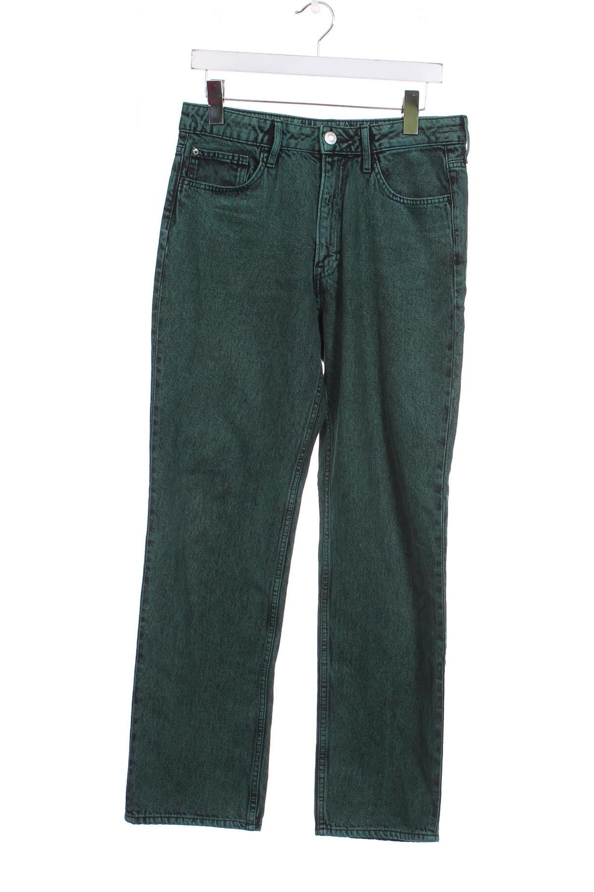 Detské džínsy  H&M, Veľkosť 14-15y/ 168-170 cm, Farba Zelená, Cena  7,86 €