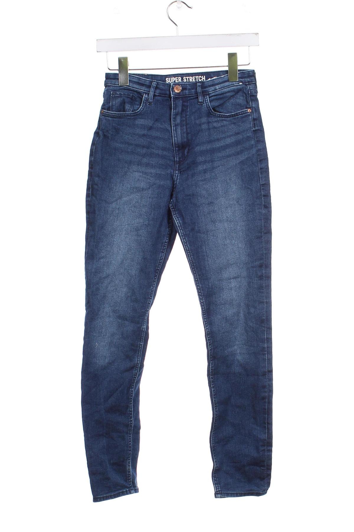 Kinderjeans H&M, Größe 12-13y/ 158-164 cm, Farbe Blau, Preis 5,57 €