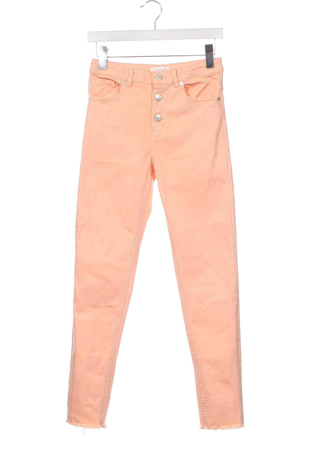 Kinderjeans Mango, Größe 12-13y/ 158-164 cm, Farbe Rosa, Preis € 7,98