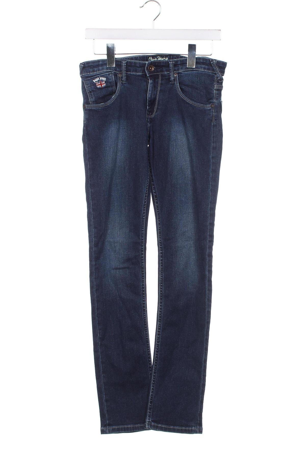 Dziecięce jeansy Pepe Jeans, Rozmiar 13-14y/ 164-168 cm, Kolor Niebieski, Cena 57,57 zł