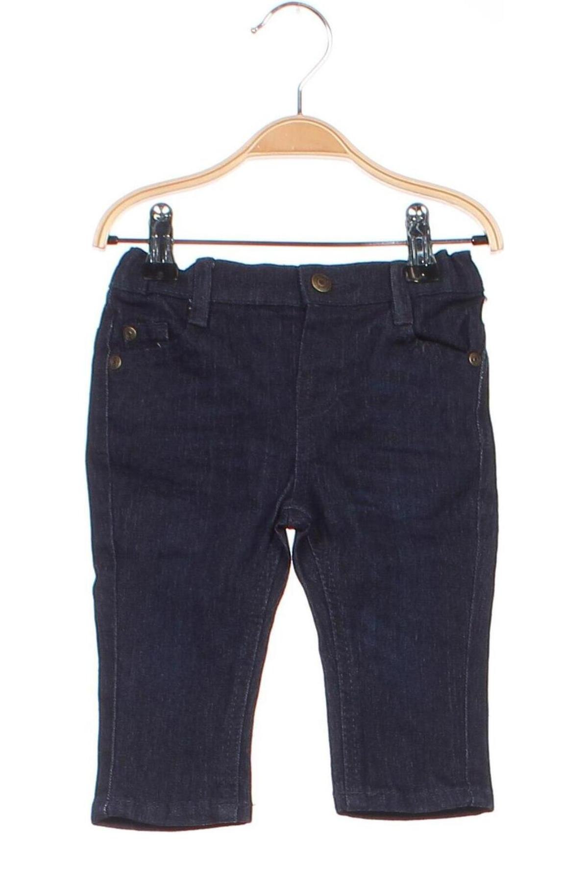 Dziecięce jeansy Prenatal, Rozmiar 6-9m/ 68-74 cm, Kolor Niebieski, Cena 123,27 zł