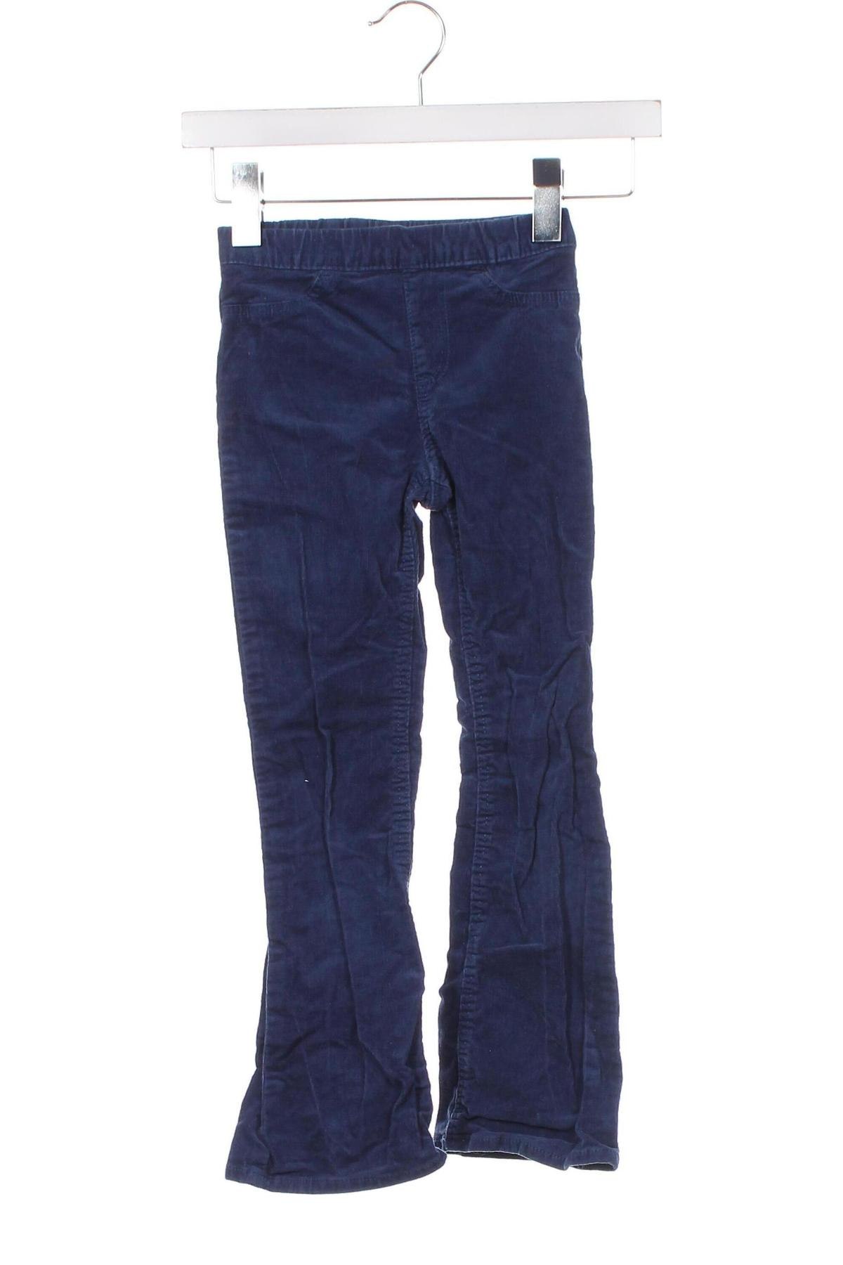 Kinder Cordhose H&M, Größe 5-6y/ 116-122 cm, Farbe Blau, Preis € 5,84