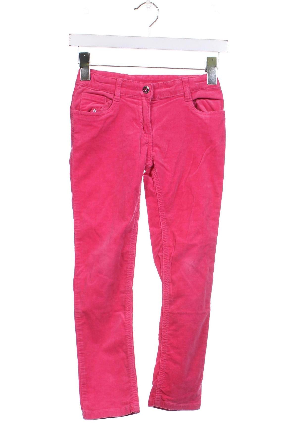 Pantaloni de catifea reiată, pentru copii Topolino, Mărime 7-8y/ 128-134 cm, Culoare Roz, Preț 31,27 Lei