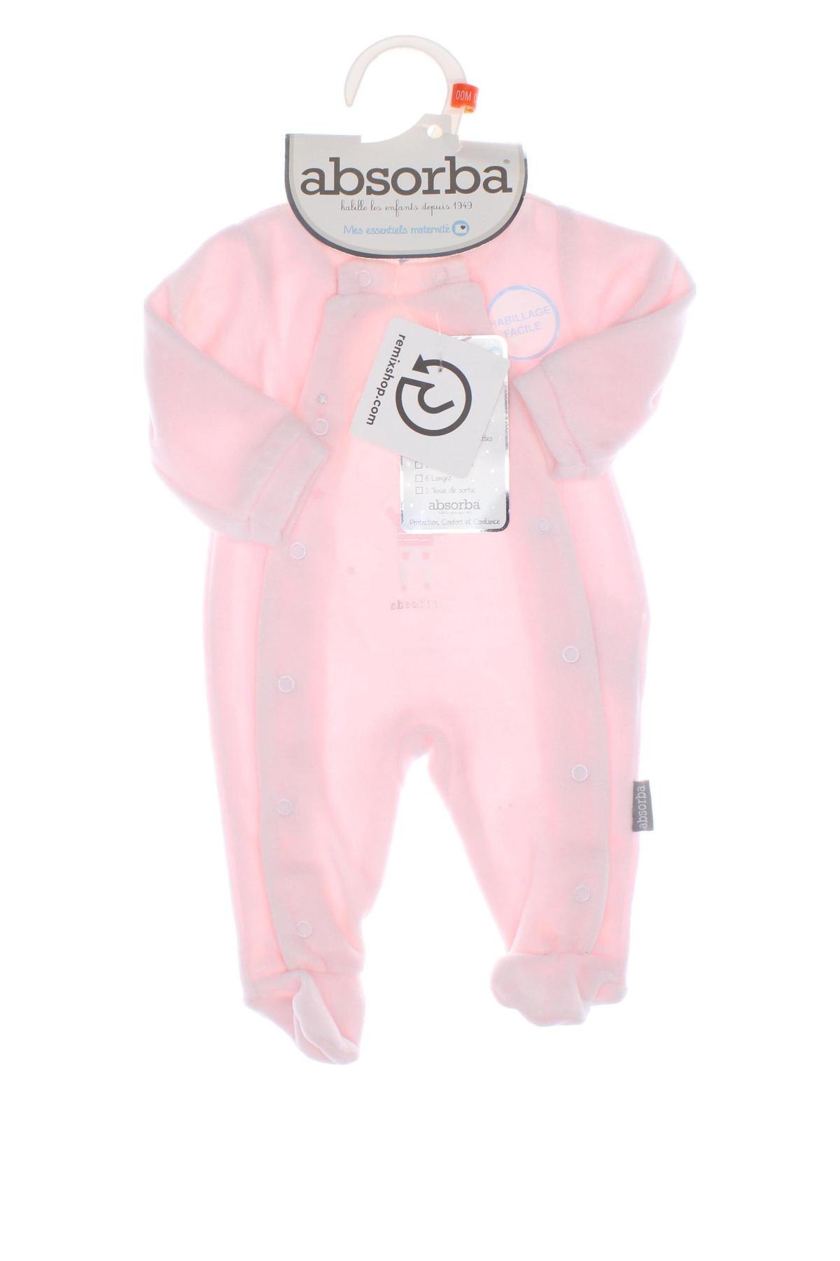 Kinder Overall Absorba, Größe 0-1m/ 50 cm, Farbe Rosa, Preis € 15,34