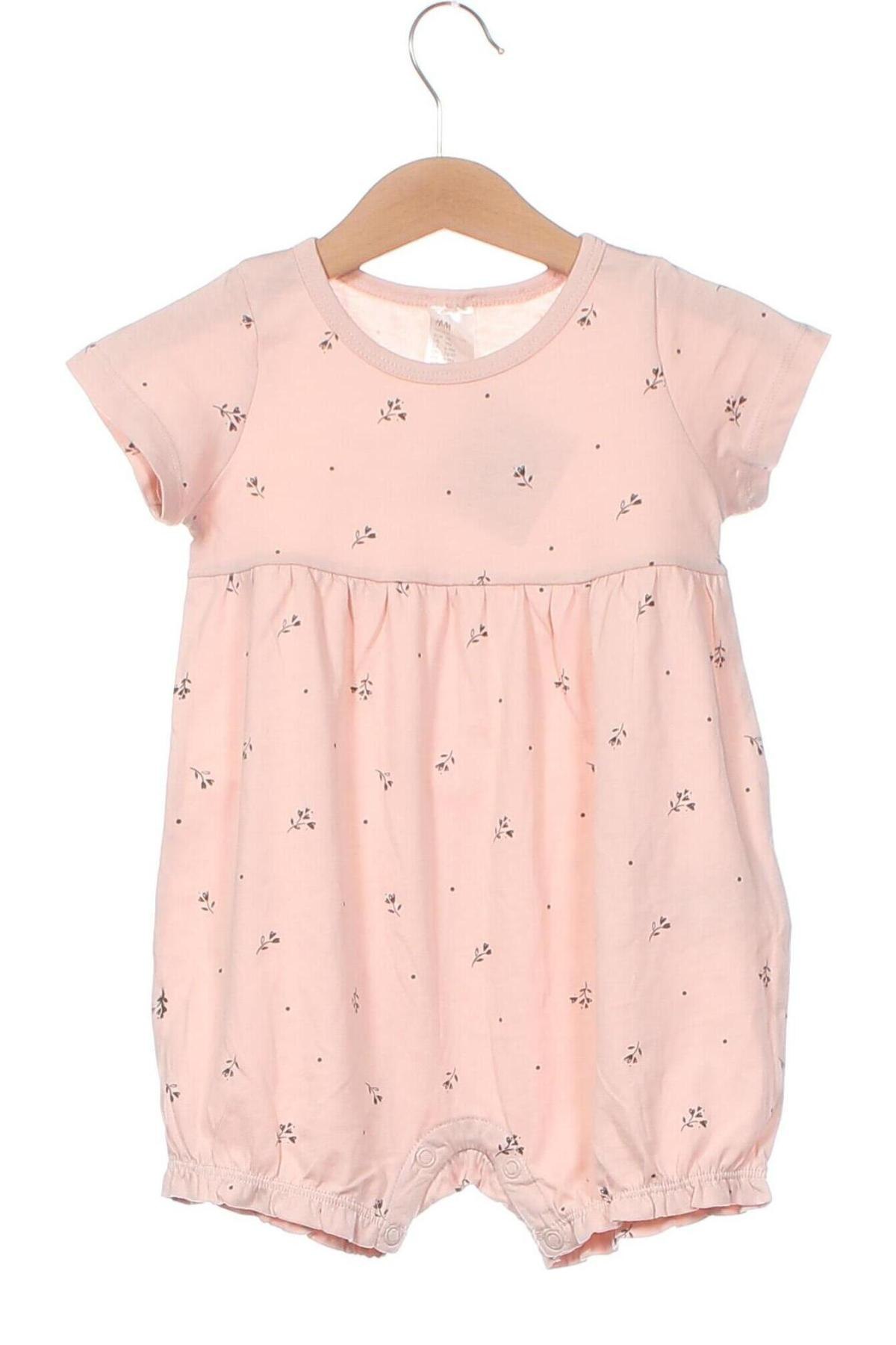 Kinder Overall H&M, Größe 6-9m/ 68-74 cm, Farbe Rosa, Preis 9,50 €