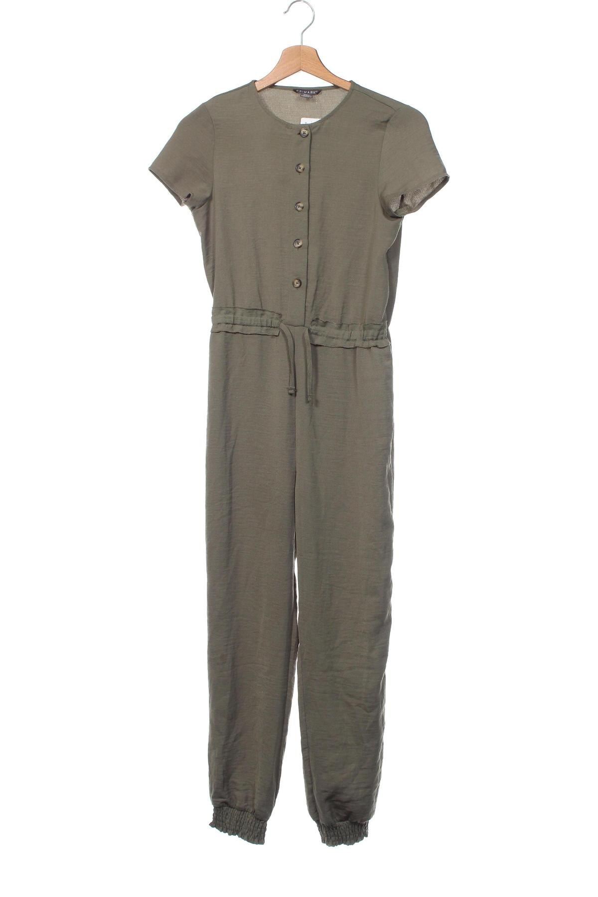 Kinder Overall Primark, Größe 12-13y/ 158-164 cm, Farbe Grün, Preis € 4,45