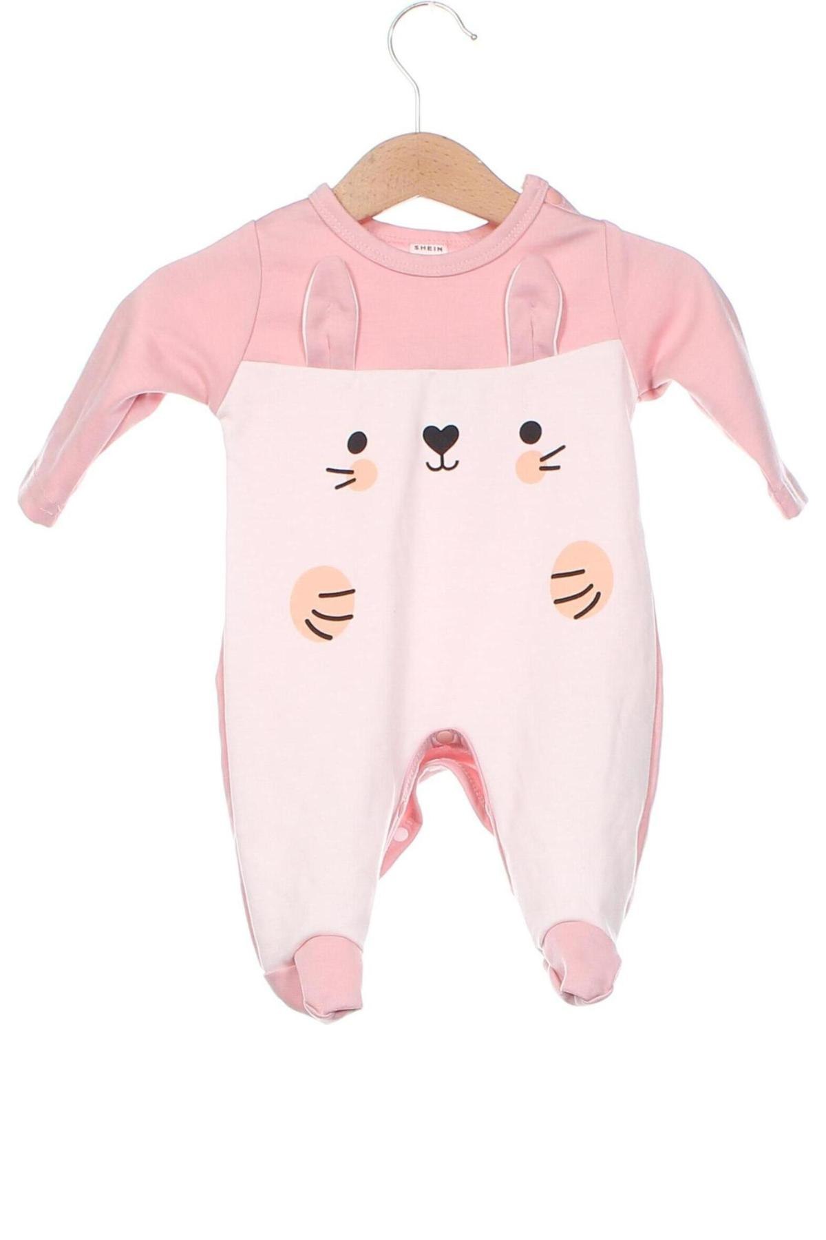 Kinder Overall SHEIN, Größe 2-3m/ 56-62 cm, Farbe Rosa, Preis € 9,60