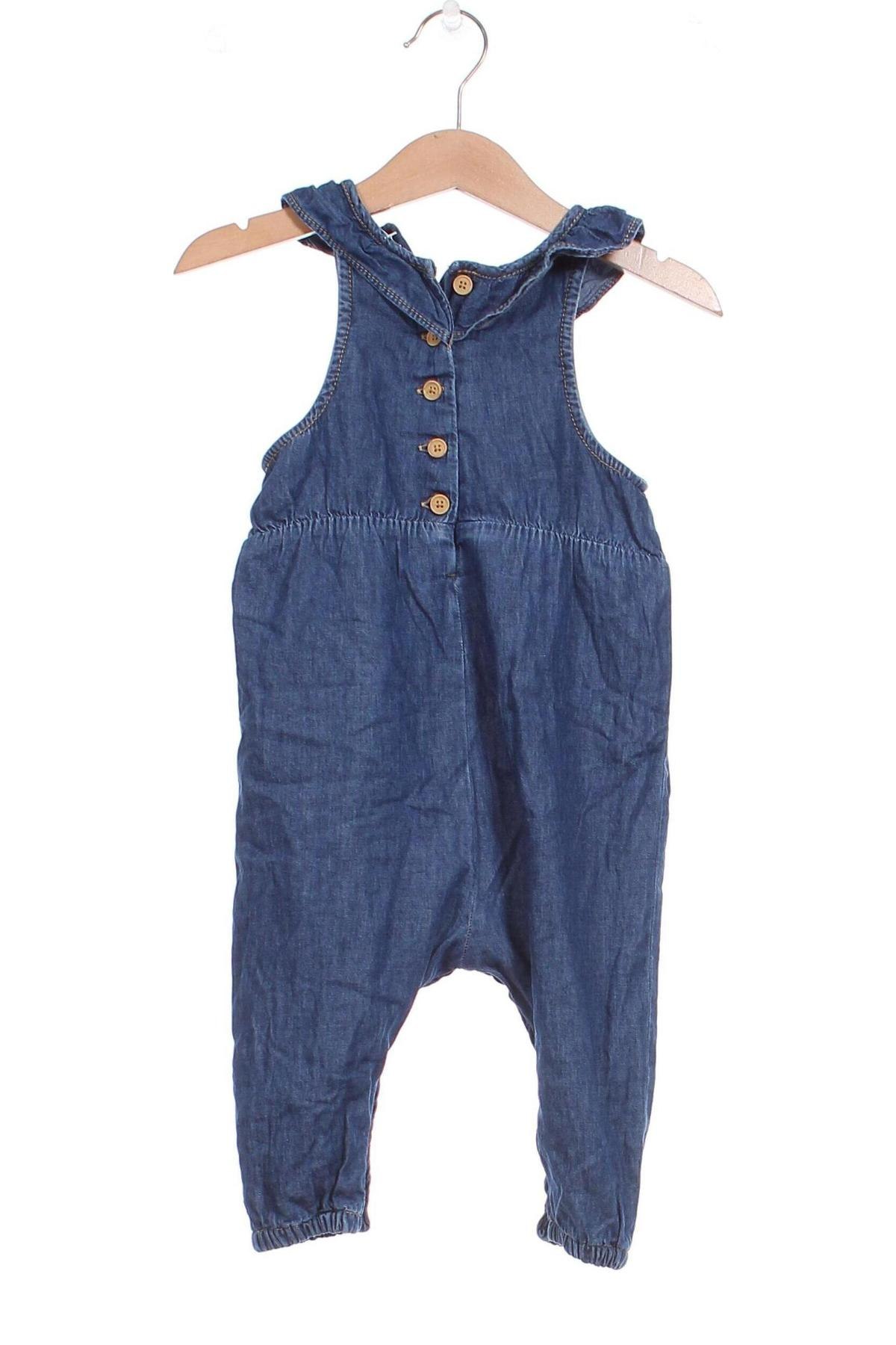 Kinder Overall United Colors Of Benetton, Größe 9-12m/ 74-80 cm, Farbe Blau, Preis € 19,00