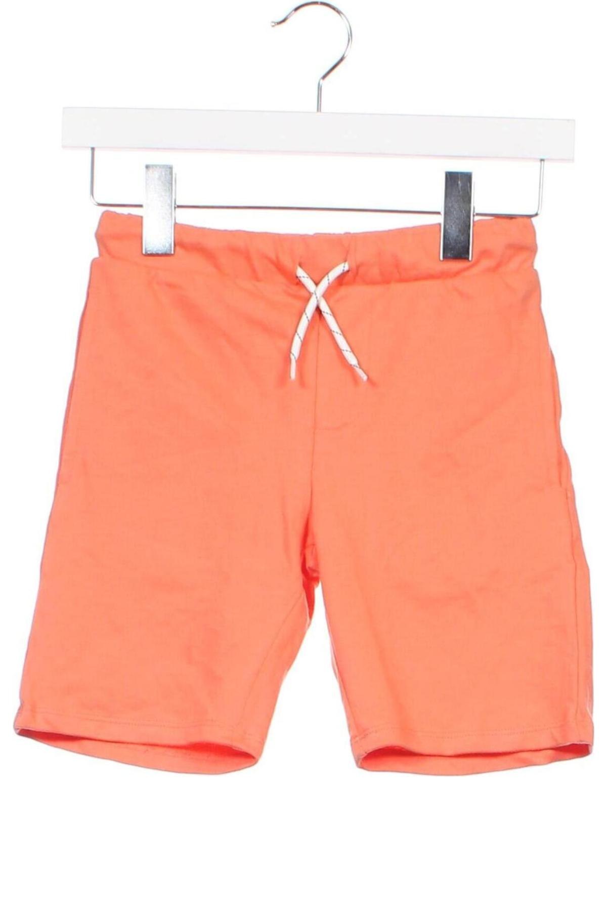 Kinder Shorts, Größe 7-8y/ 128-134 cm, Farbe Orange, Preis 6,13 €