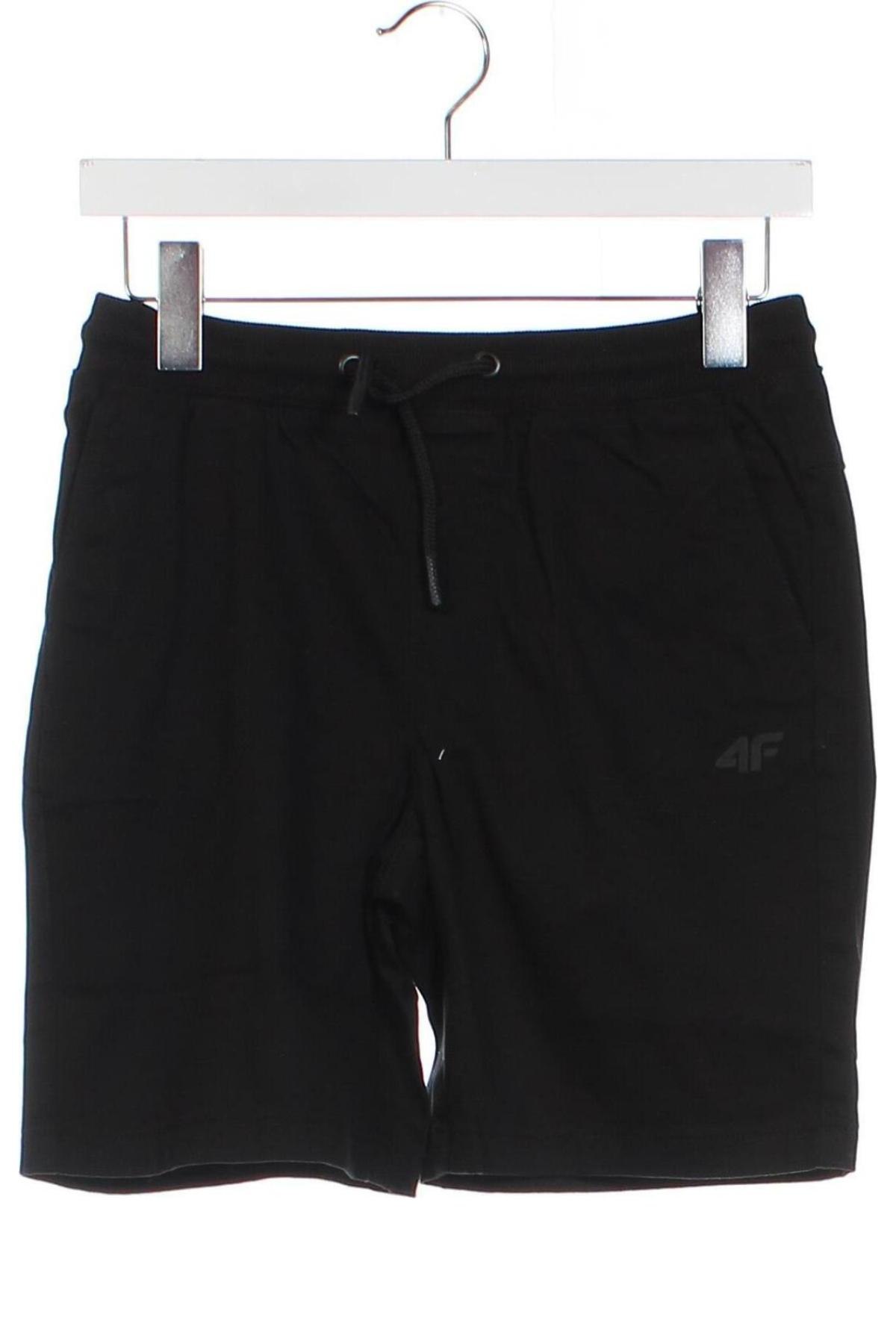 Kinder Shorts 4F, Größe 11-12y/ 152-158 cm, Farbe Schwarz, Preis 26,29 €