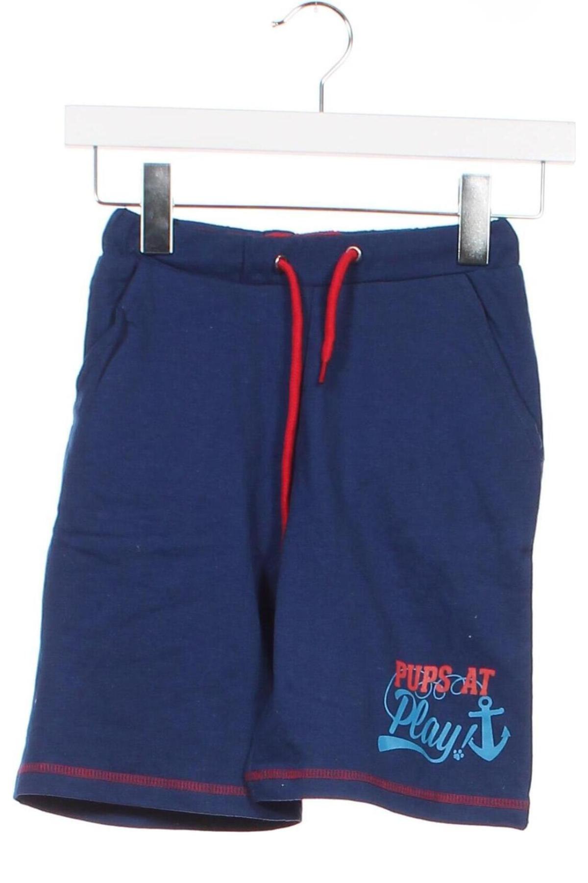 Детски къс панталон Nickelodeon, Размер 7-8y/ 128-134 см, Цвят Син, Цена 13,92 лв.