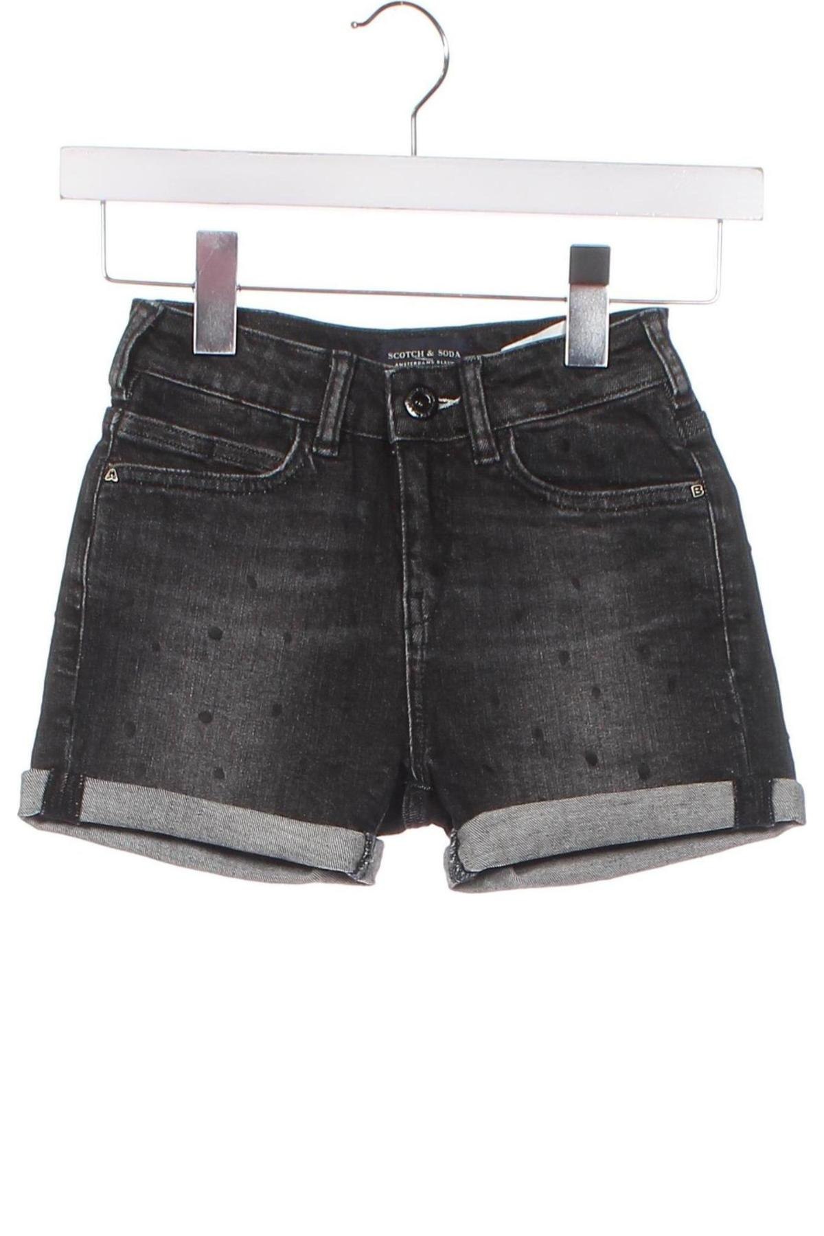 Kinder Shorts Scotch & Soda, Größe 7-8y/ 128-134 cm, Farbe Grau, Preis 7,99 €