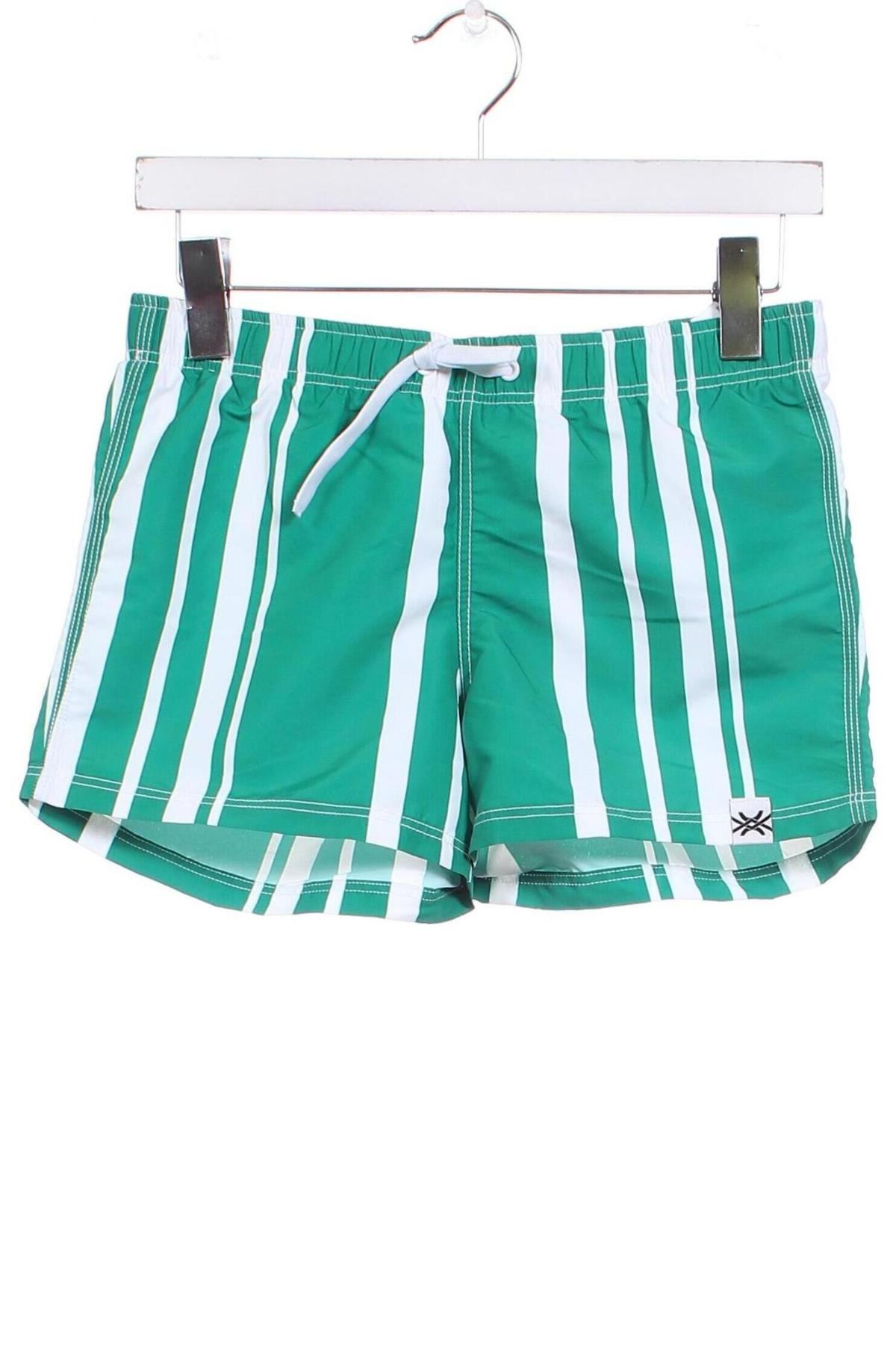 Παιδικό κοντό παντελόνι United Colors Of Benetton, Μέγεθος 15-18y/ 170-176 εκ., Χρώμα Πράσινο, Τιμή 7,89 €
