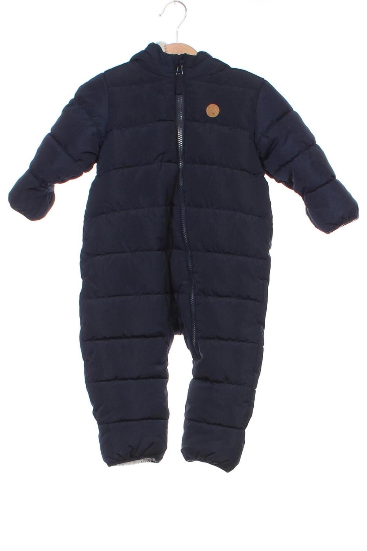 Kinder Skianzug H&M, Größe 6-9m/ 68-74 cm, Farbe Blau, Preis € 18,73