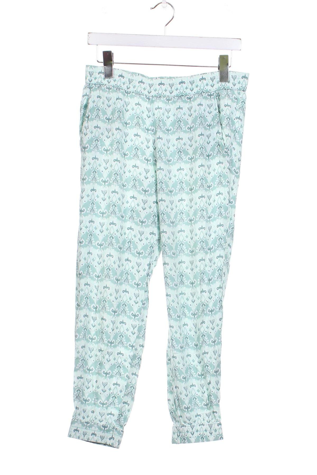 Pantaloni pentru copii H&M, Mărime 11-12y/ 152-158 cm, Culoare Verde, Preț 30,78 Lei