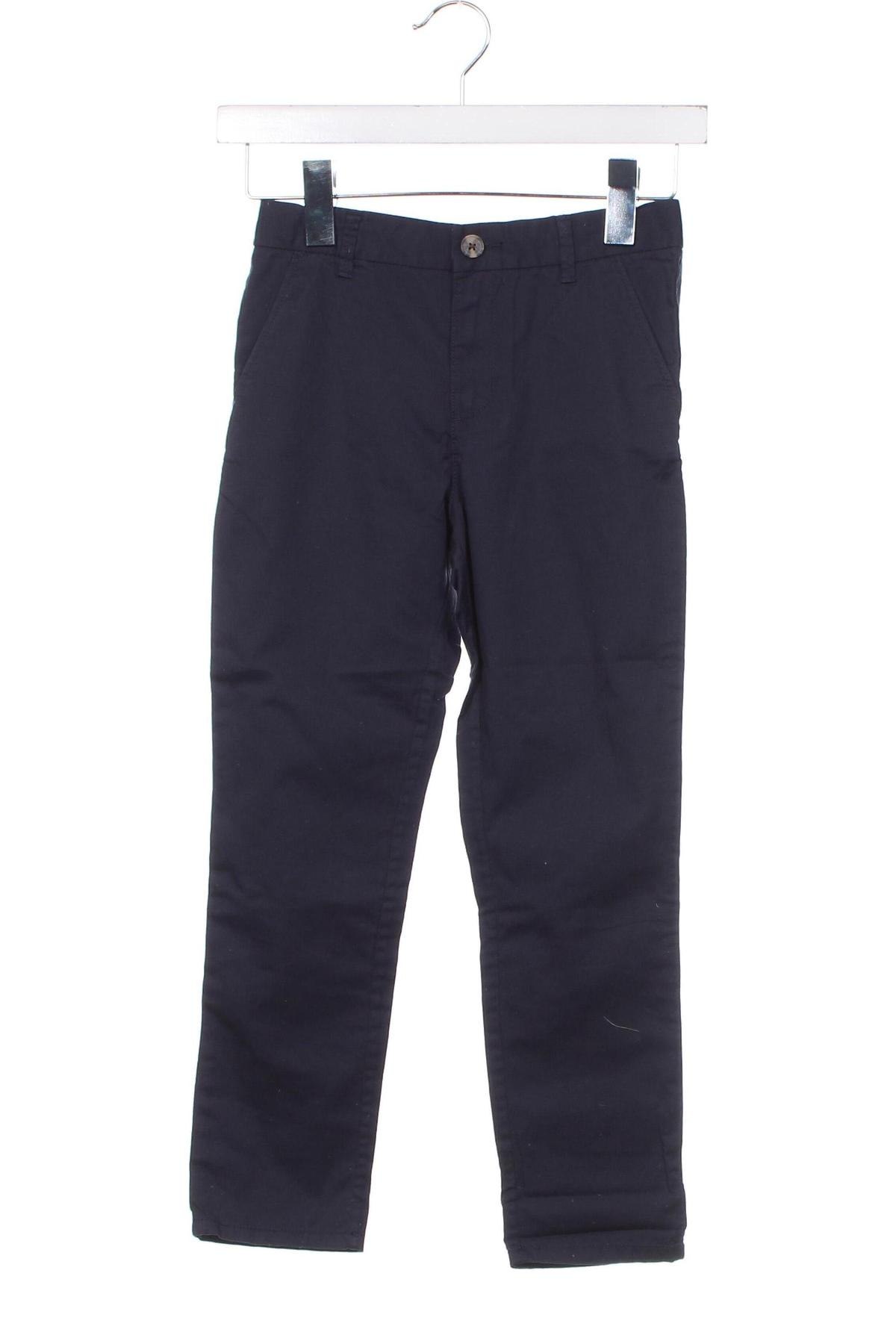 Pantaloni pentru copii H&M L.O.G.G., Mărime 6-7y/ 122-128 cm, Culoare Albastru, Preț 30,53 Lei