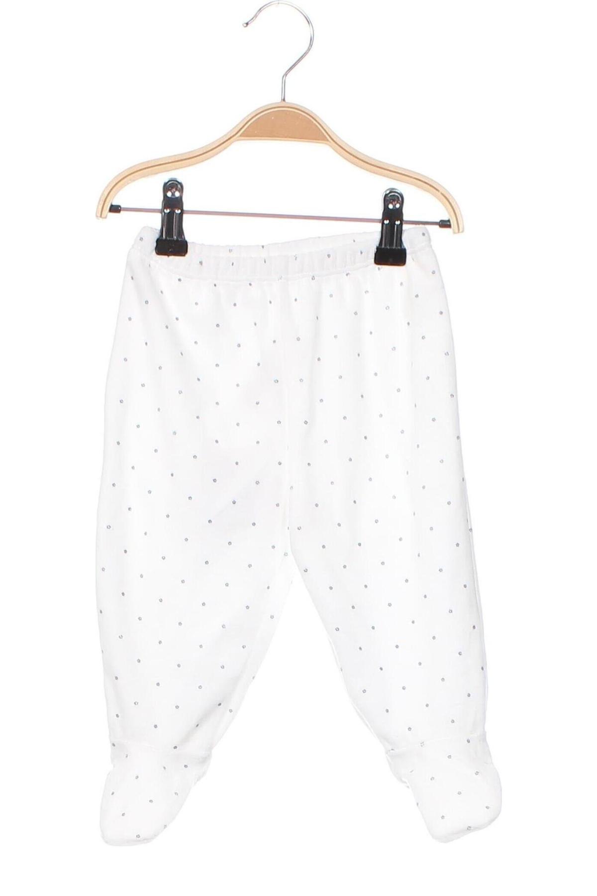 Kinderhose Obaibi, Größe 9-12m/ 74-80 cm, Farbe Weiß, Preis € 3,57