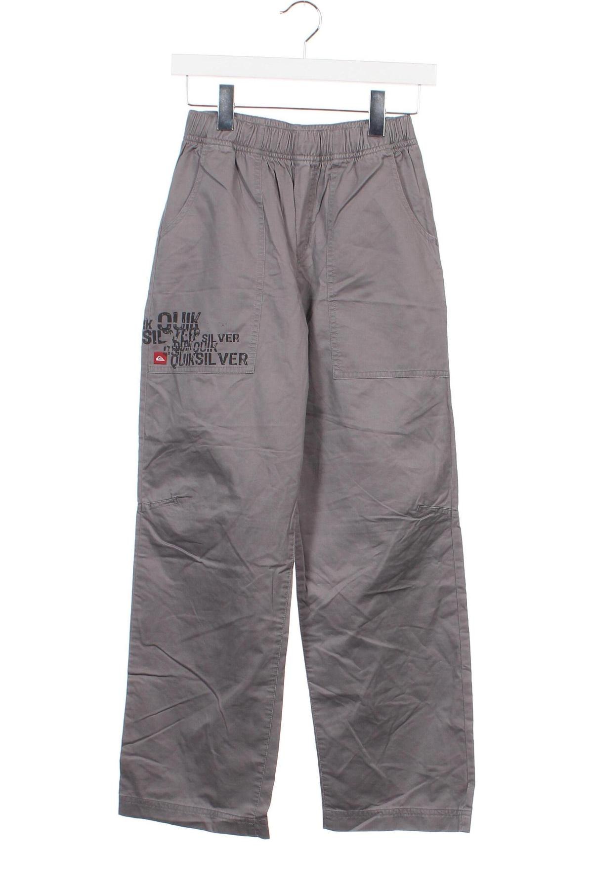 Детски панталон Quiksilver, Размер 12-13y/ 158-164 см, Цвят Сив, Цена 47,50 лв.