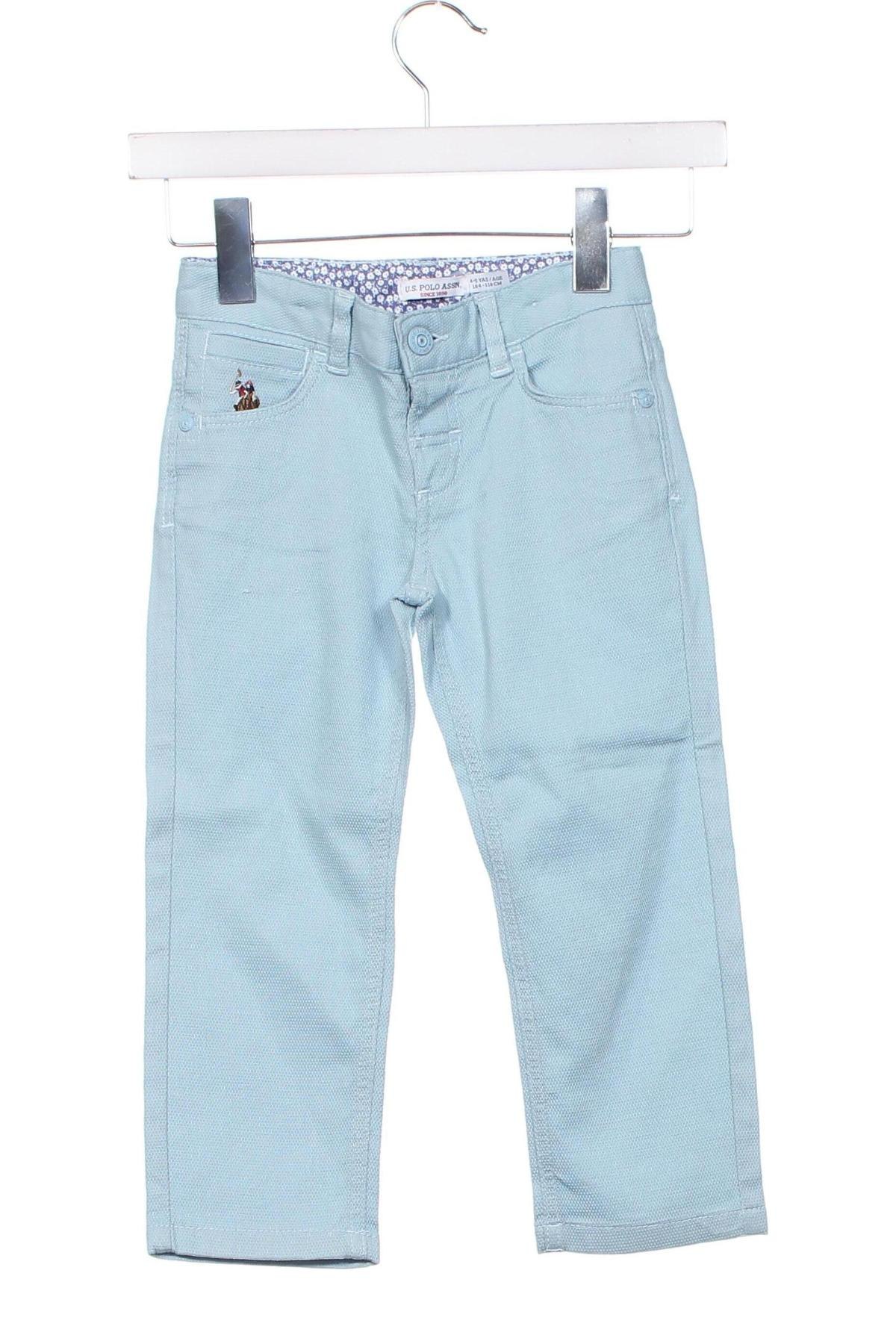 Pantaloni pentru copii U.S. Polo Assn., Mărime 3-4y/ 104-110 cm, Culoare Albastru, Preț 94,00 Lei