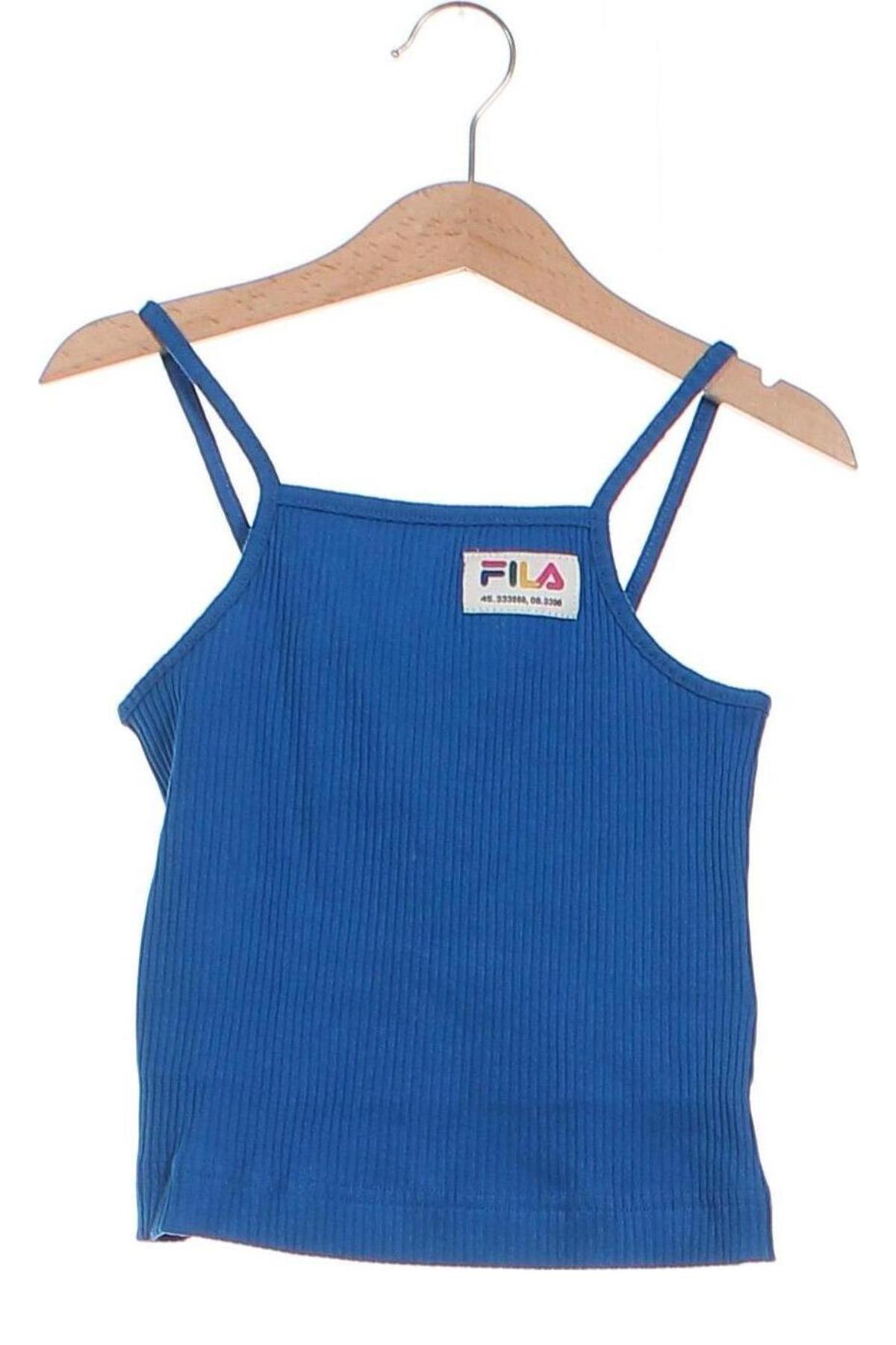 Μπλουζάκι αμάνικο παιδικό FILA, Μέγεθος 4-5y/ 110-116 εκ., Χρώμα Μπλέ, Τιμή 26,29 €