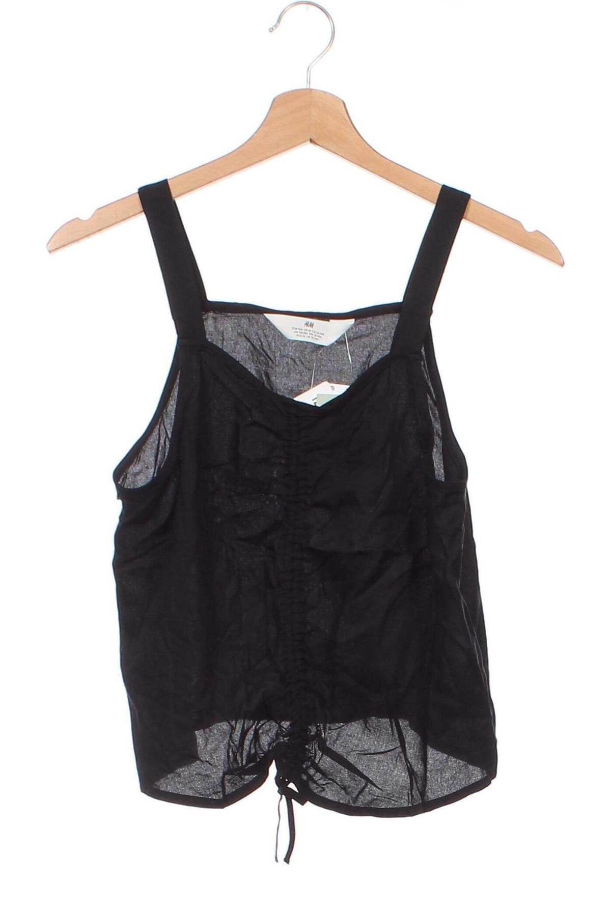 Kinder Top H&M, Größe 12-13y/ 158-164 cm, Farbe Schwarz, Preis € 4,56