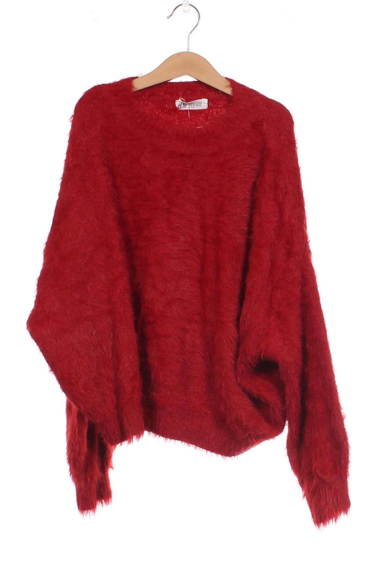 Dziecięcy sweter H&M, Rozmiar 10-11y/ 146-152 cm, Kolor Czerwony, Cena 26,99 zł