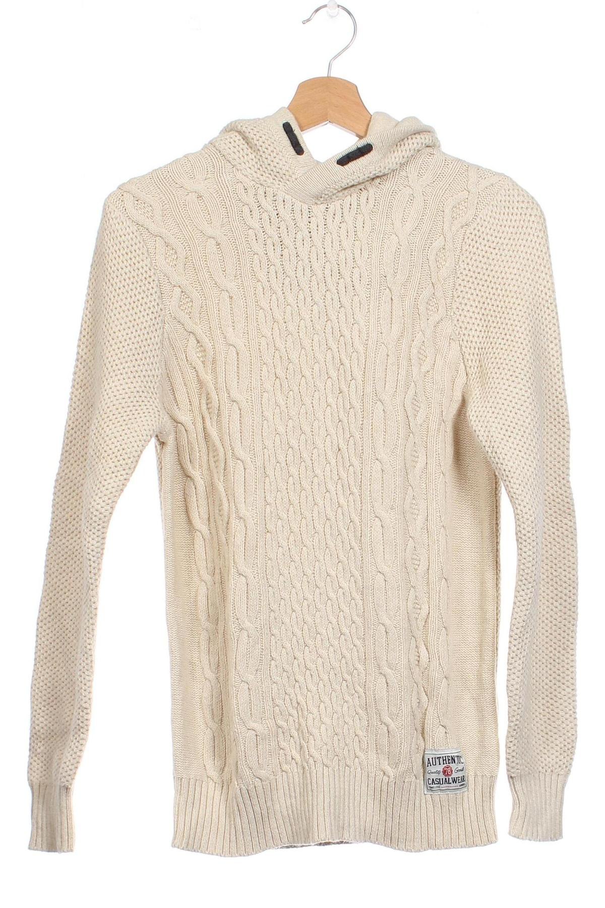 Dziecięcy sweter H&M L.O.G.G., Rozmiar 12-13y/ 158-164 cm, Kolor Beżowy, Cena 29,99 zł