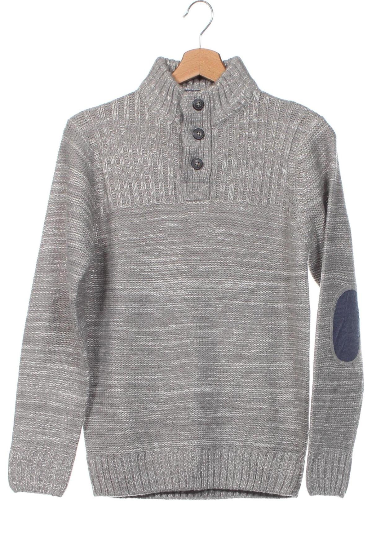 Kinderpullover Here+There, Größe 10-11y/ 146-152 cm, Farbe Grau, Preis € 6,51