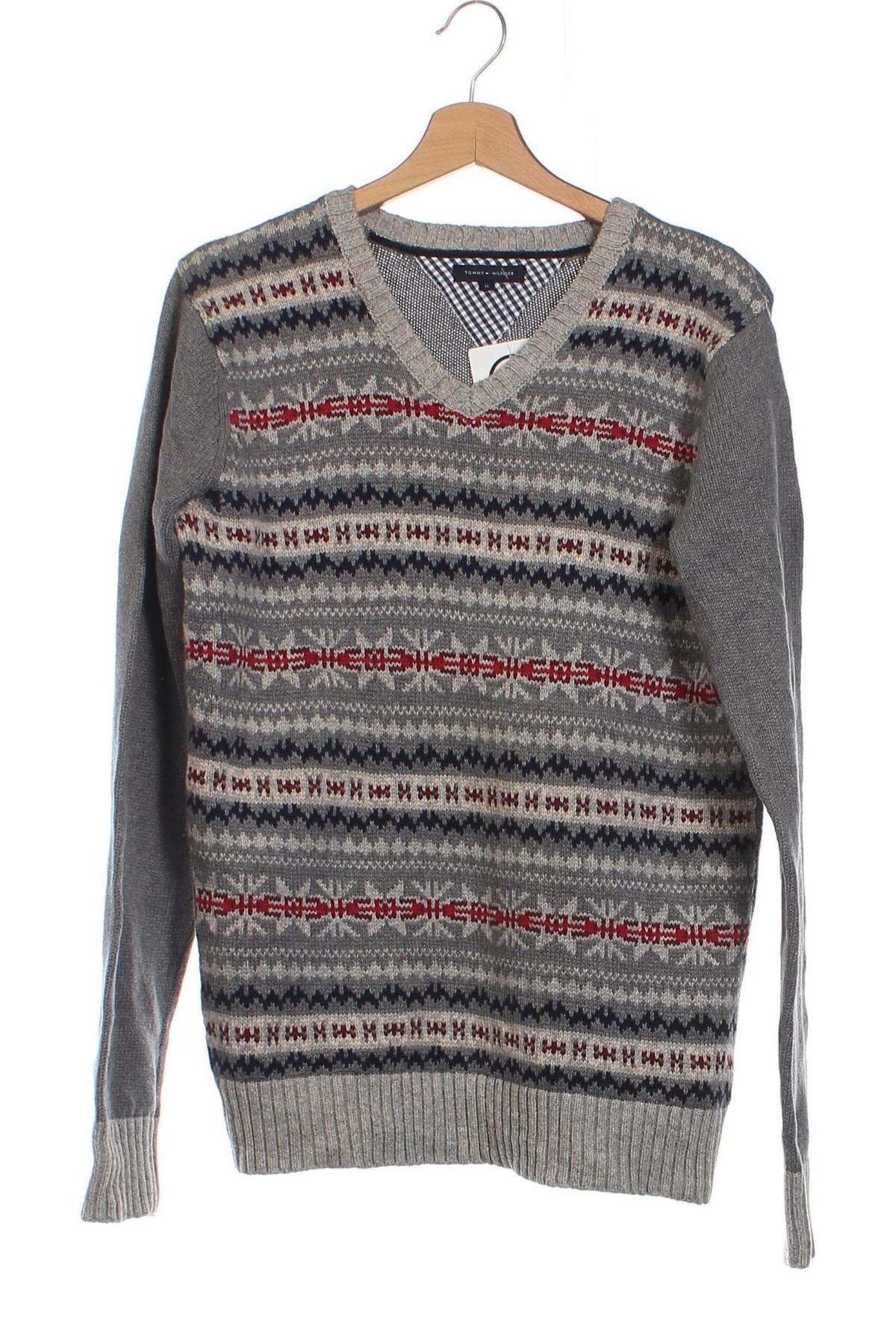 Детски пуловер Tommy Hilfiger, Размер 15-18y/ 170-176 см, Цвят Многоцветен, Цена 37,40 лв.