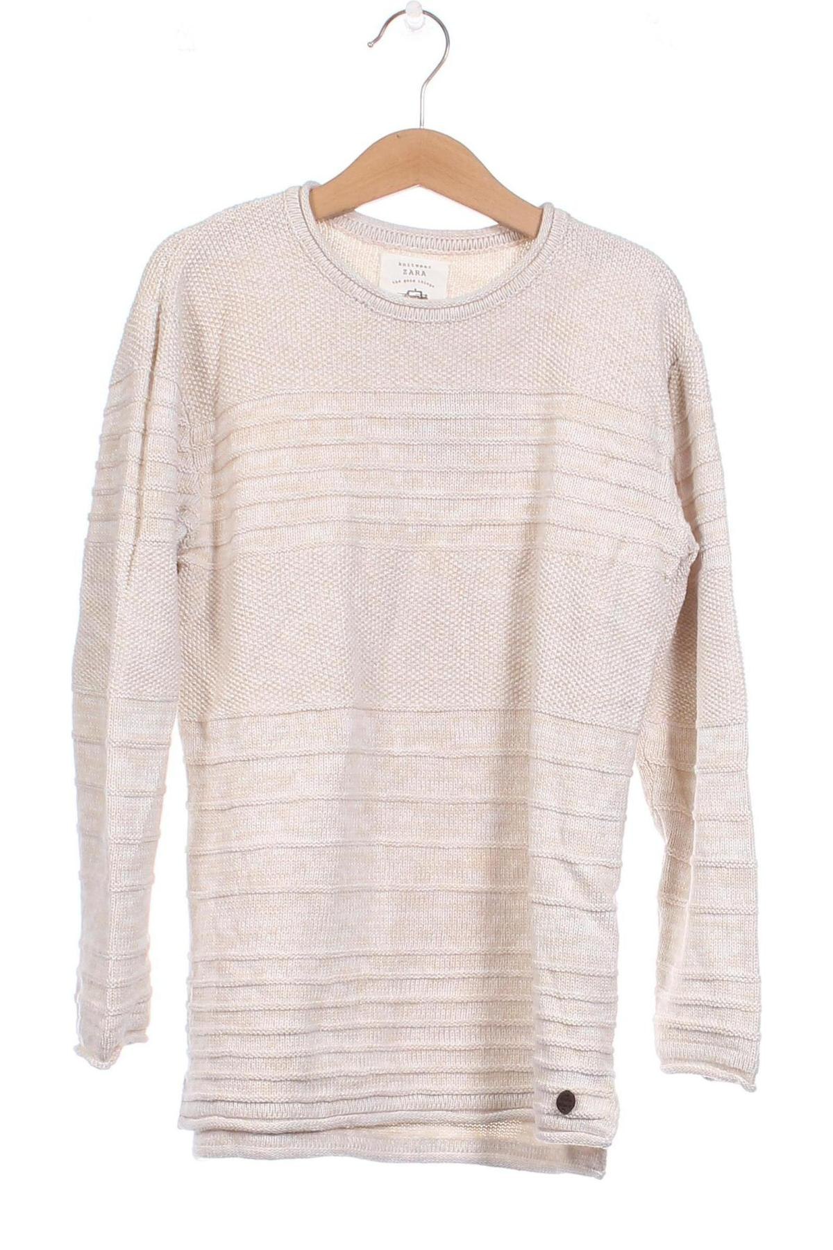 Παιδικό πουλόβερ Zara Knitwear, Μέγεθος 6-7y/ 122-128 εκ., Χρώμα  Μπέζ, Τιμή 4,65 €