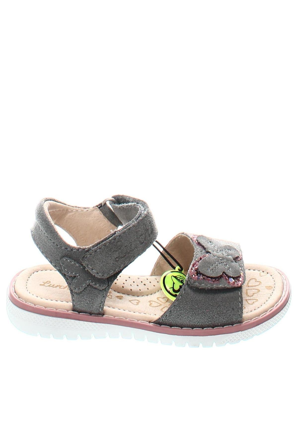 Kinder Sandalen Lurchi, Größe 25, Farbe Grau, Preis € 26,29