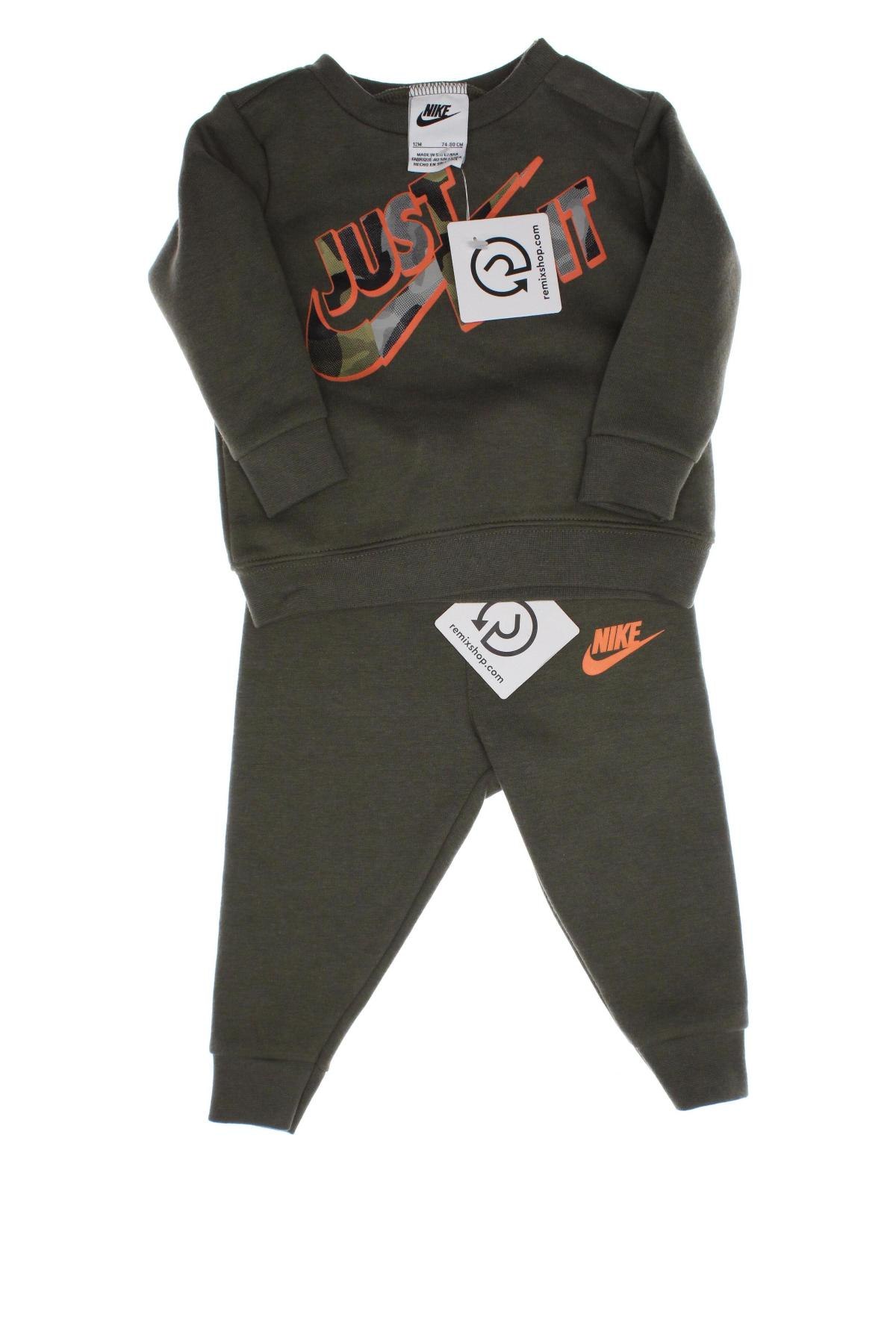 Kinder Sportanzug Nike, Größe 9-12m/ 74-80 cm, Farbe Grün, Preis € 43,38