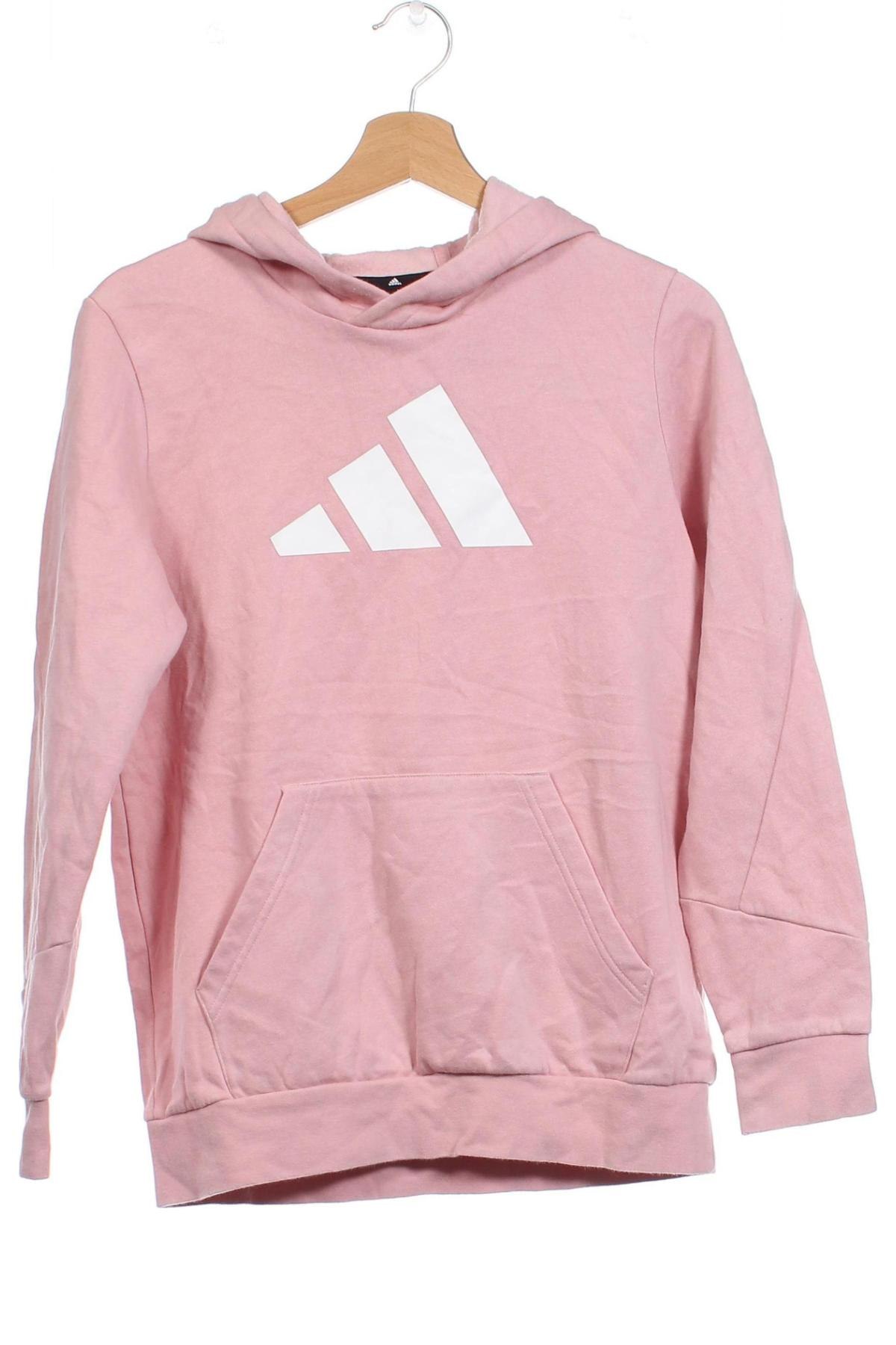 Gyerek sweatshirt Adidas, Méret 12-13y / 158-164 cm, Szín Rózsaszín, Ár 10 274 Ft