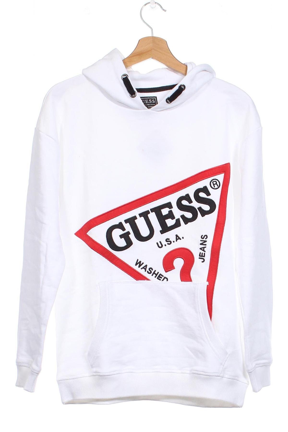 Kinder Sweatshirts Guess, Größe 13-14y/ 164-168 cm, Farbe Weiß, Preis € 42,31
