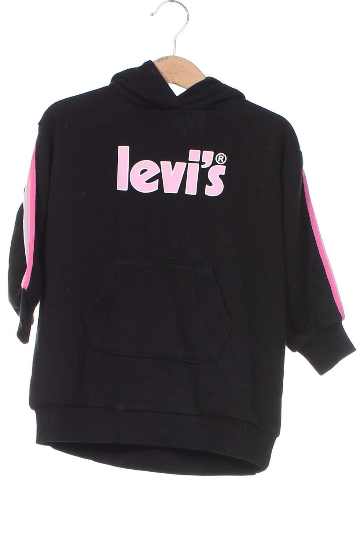 Dziecięca bluza Levi's, Rozmiar 2-3y/ 98-104 cm, Kolor Czarny, Cena 89,72 zł