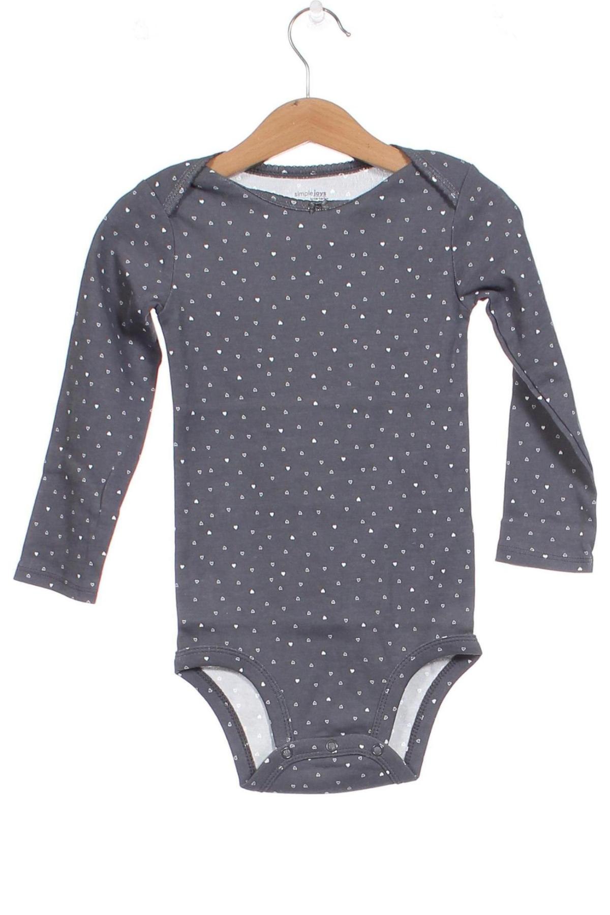 Dziecięce body Carter's, Rozmiar 18-24m/ 86-98 cm, Kolor Szary, Cena 47,98 zł