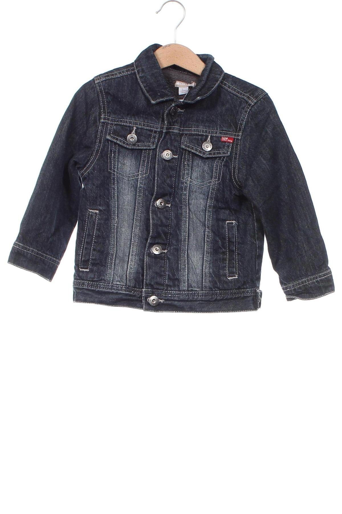 Kinder Jeansjacke Orchestra, Größe 2-3y/ 98-104 cm, Farbe Blau, Preis 10,58 €