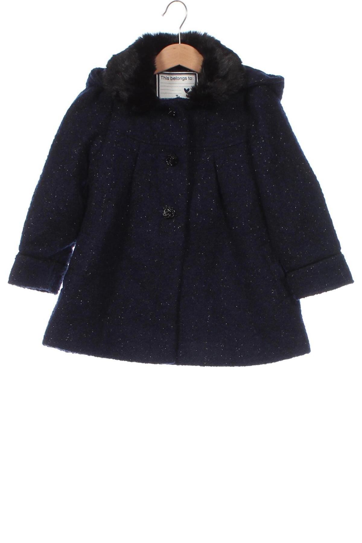 Детско палто Tu, Размер 18-24m/ 86-98 см, Цвят Син, Цена 25,92 лв.