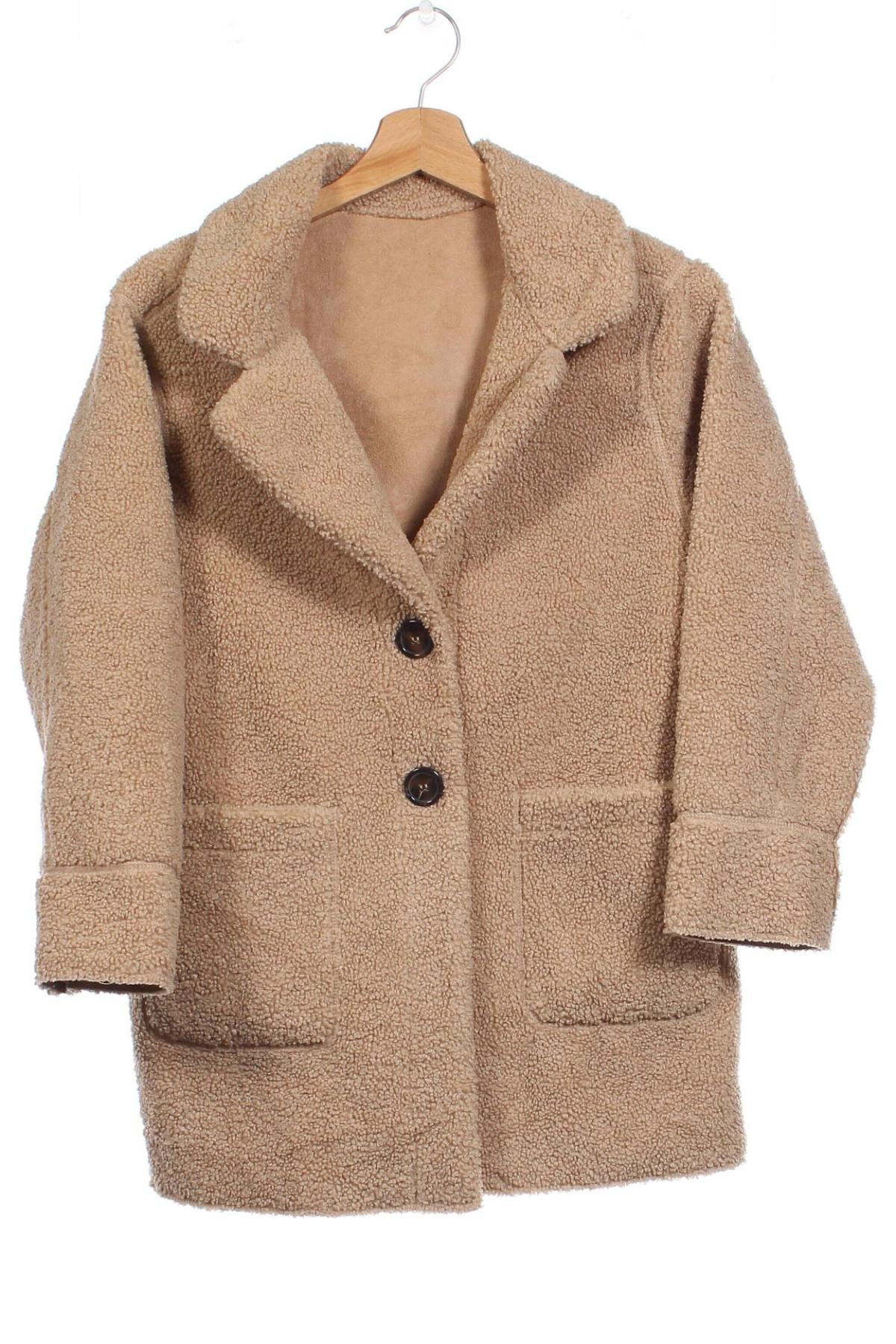 Palton pentru copii Zara Kids, Mărime 8-9y/ 134-140 cm, Culoare Maro, Preț 78,95 Lei