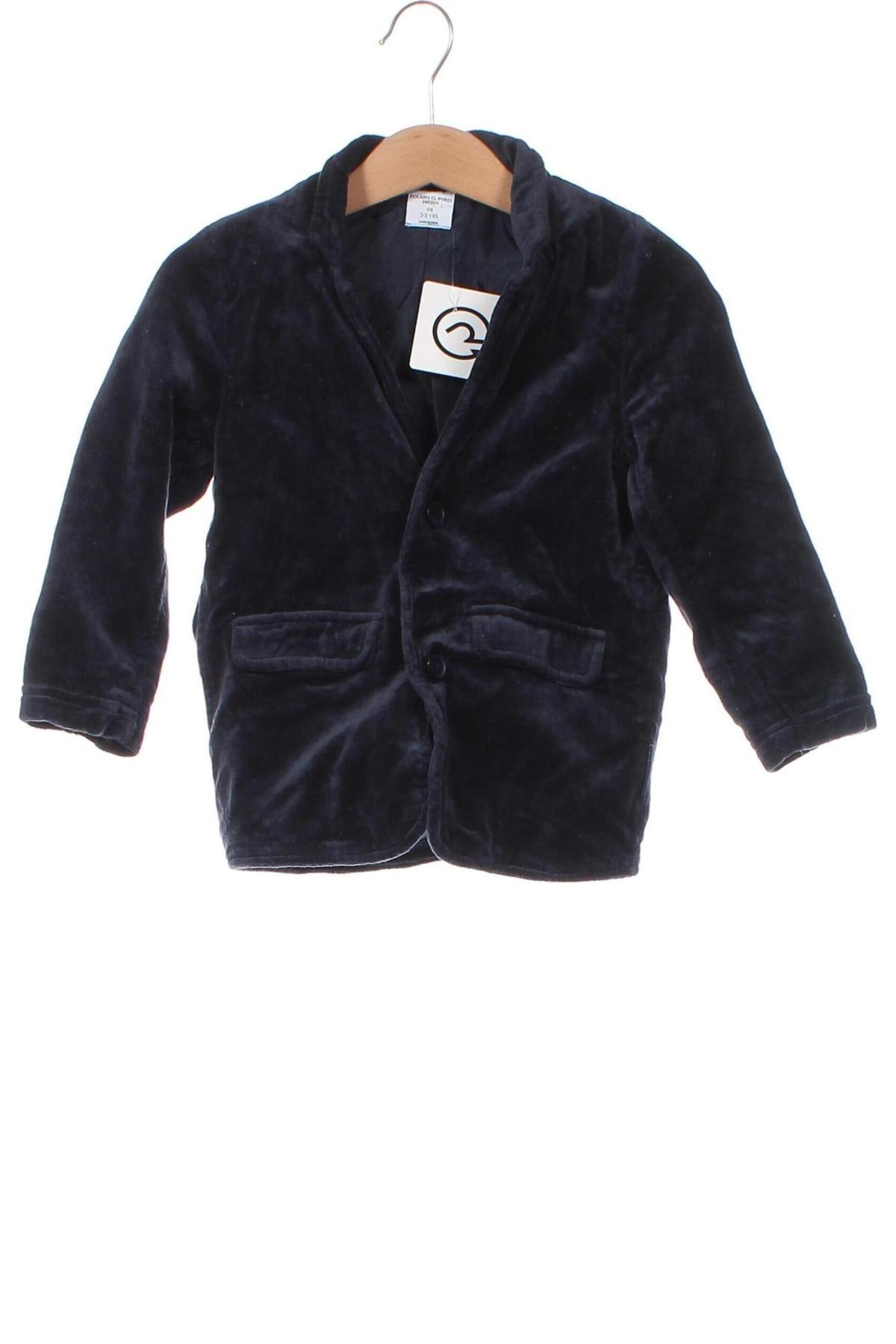 Παιδικό σακάκι Polarn O. Pyret, Μέγεθος 2-3y/ 98-104 εκ., Χρώμα Μπλέ, Τιμή 7,86 €