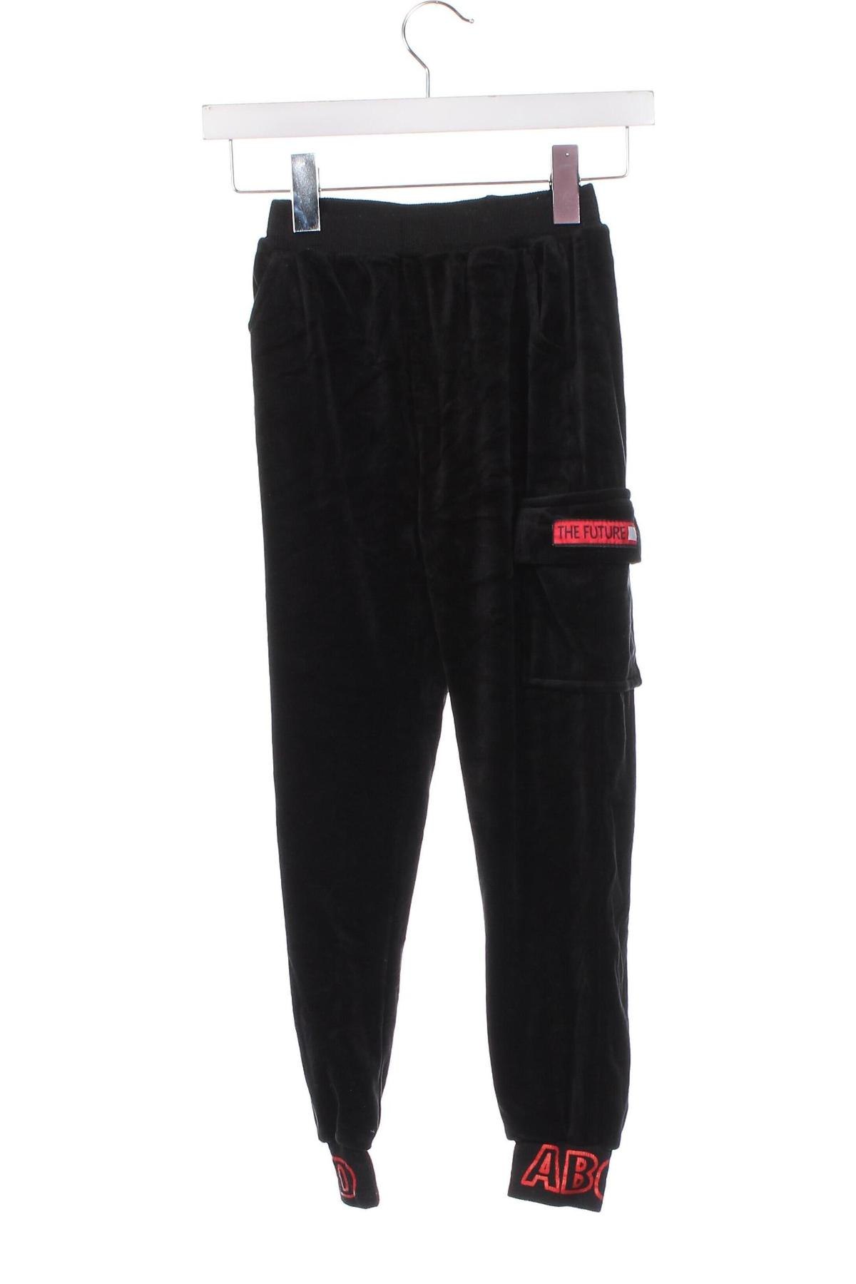 Pantaloni de trening, pentru copii, Mărime 10-11y/ 146-152 cm, Culoare Negru, Preț 72,37 Lei