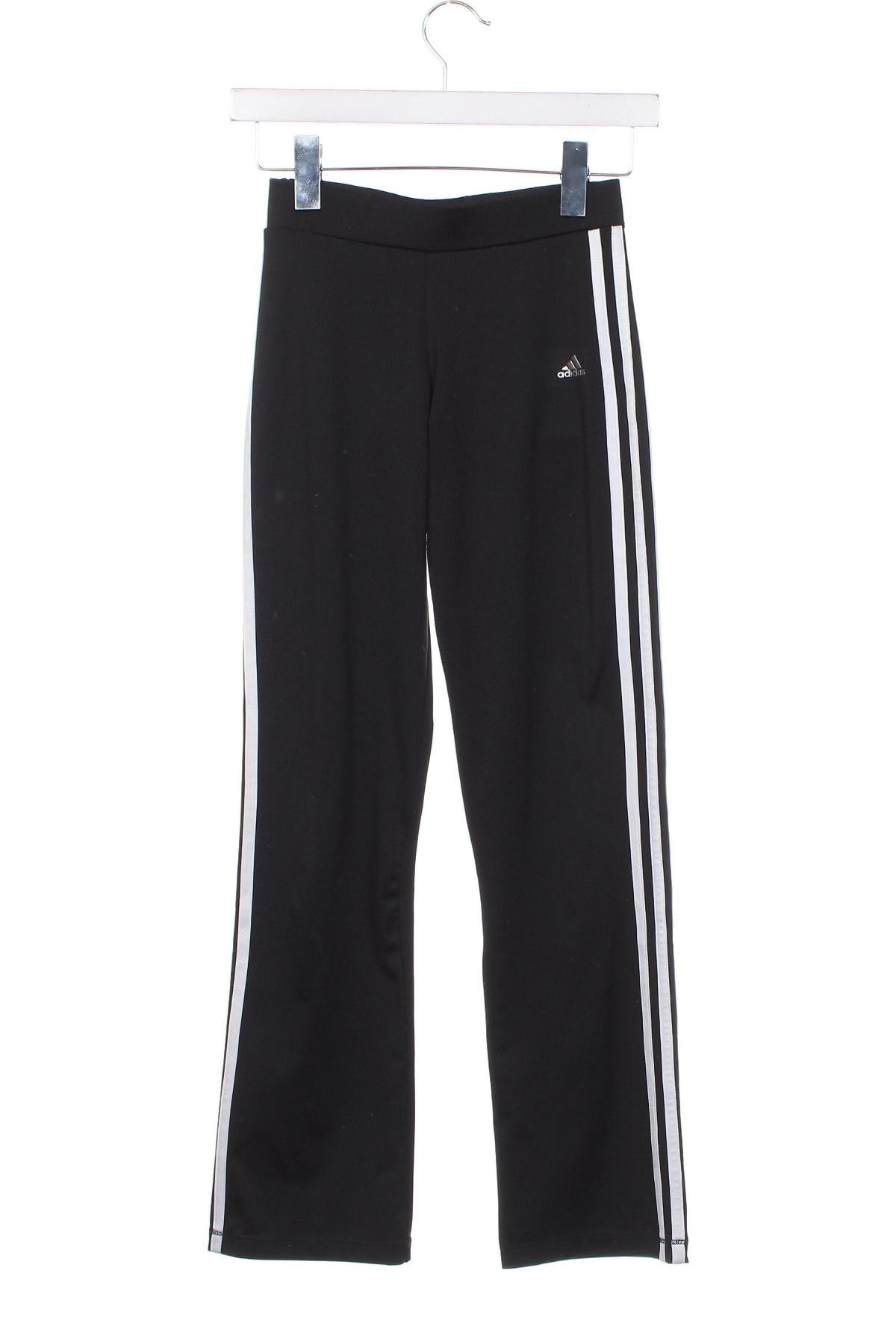 Kinder Sporthose Adidas, Größe 11-12y/ 152-158 cm, Farbe Schwarz, Preis 11,23 €