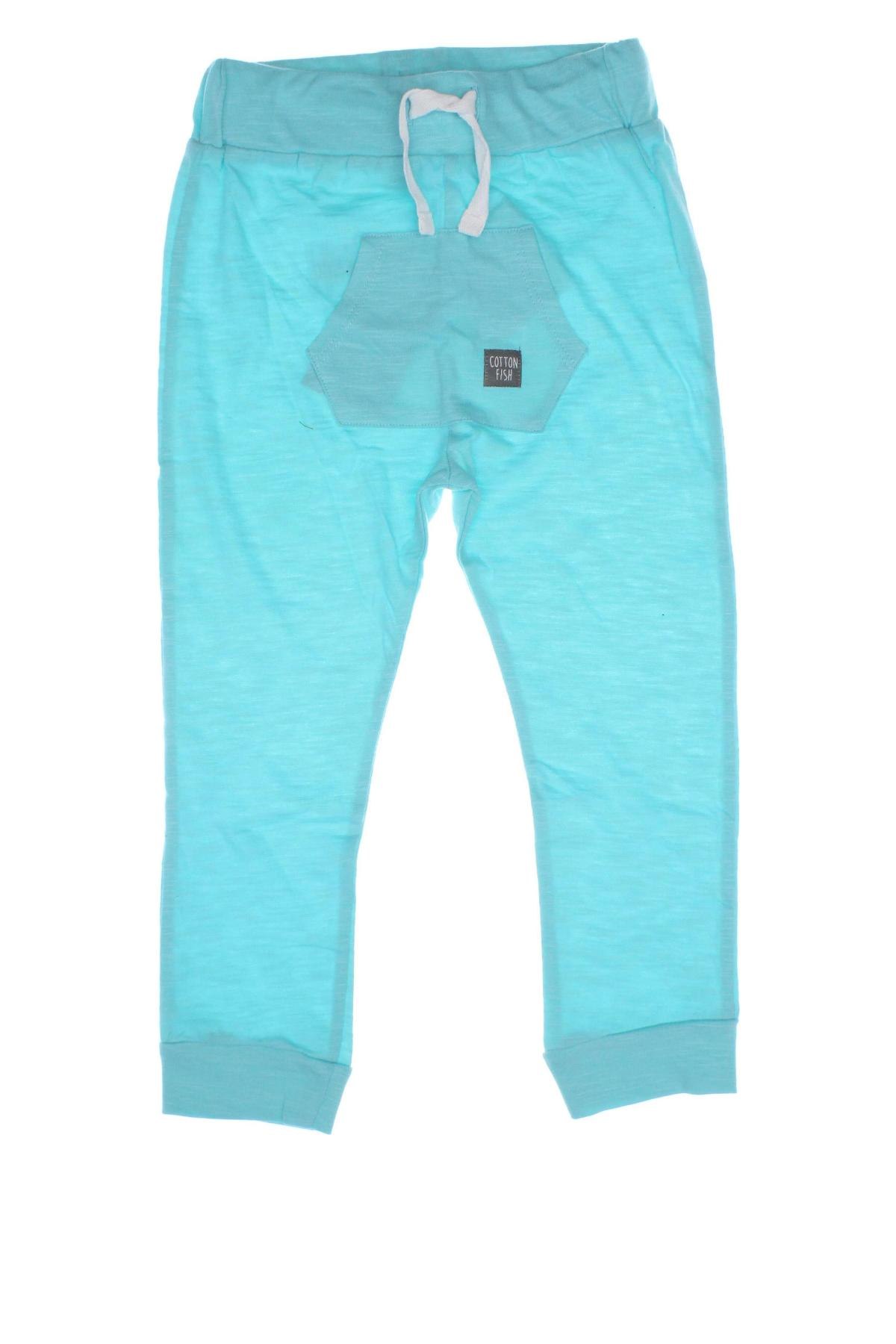 Kinder Sporthose Cotton Fish, Größe 18-24m/ 86-98 cm, Farbe Blau, Preis € 20,10