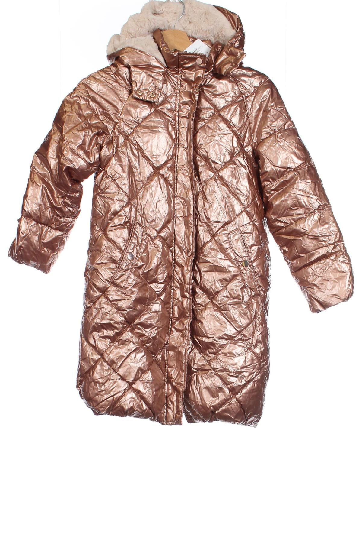 Kinderjacke Next, Größe 9-10y/ 140-146 cm, Farbe Golden, Preis 18,37 €