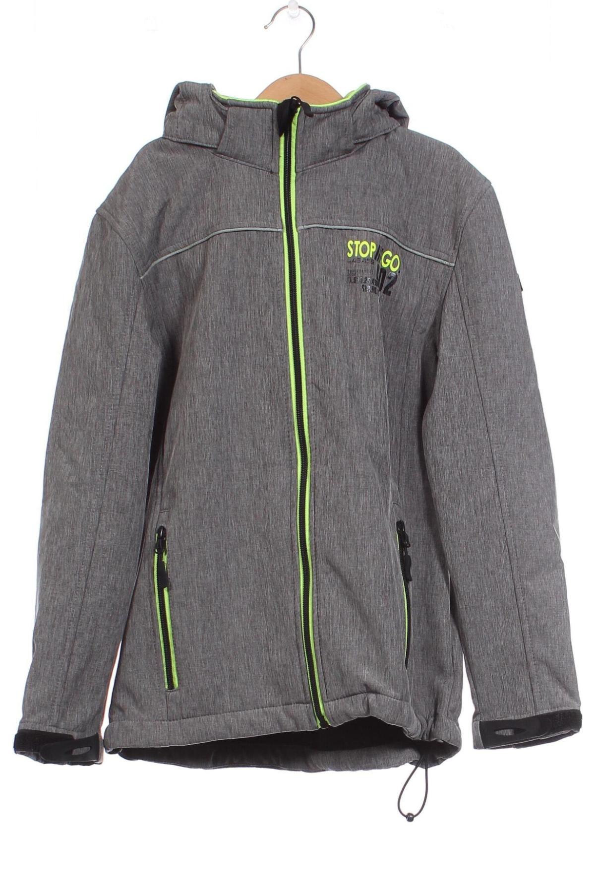 Kinderjacke Stop+Go, Größe 10-11y/ 146-152 cm, Farbe Grau, Preis 10,58 €