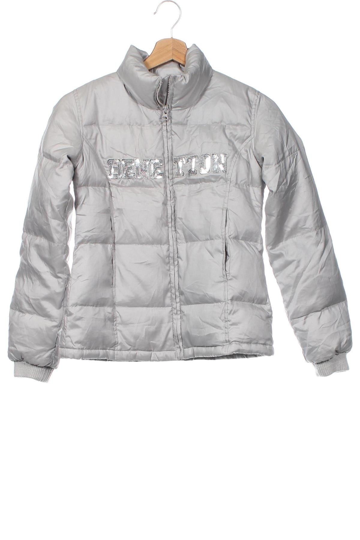 Kinderjacke United Colors Of Benetton, Größe 9-10y/ 140-146 cm, Farbe Grau, Preis € 18,10