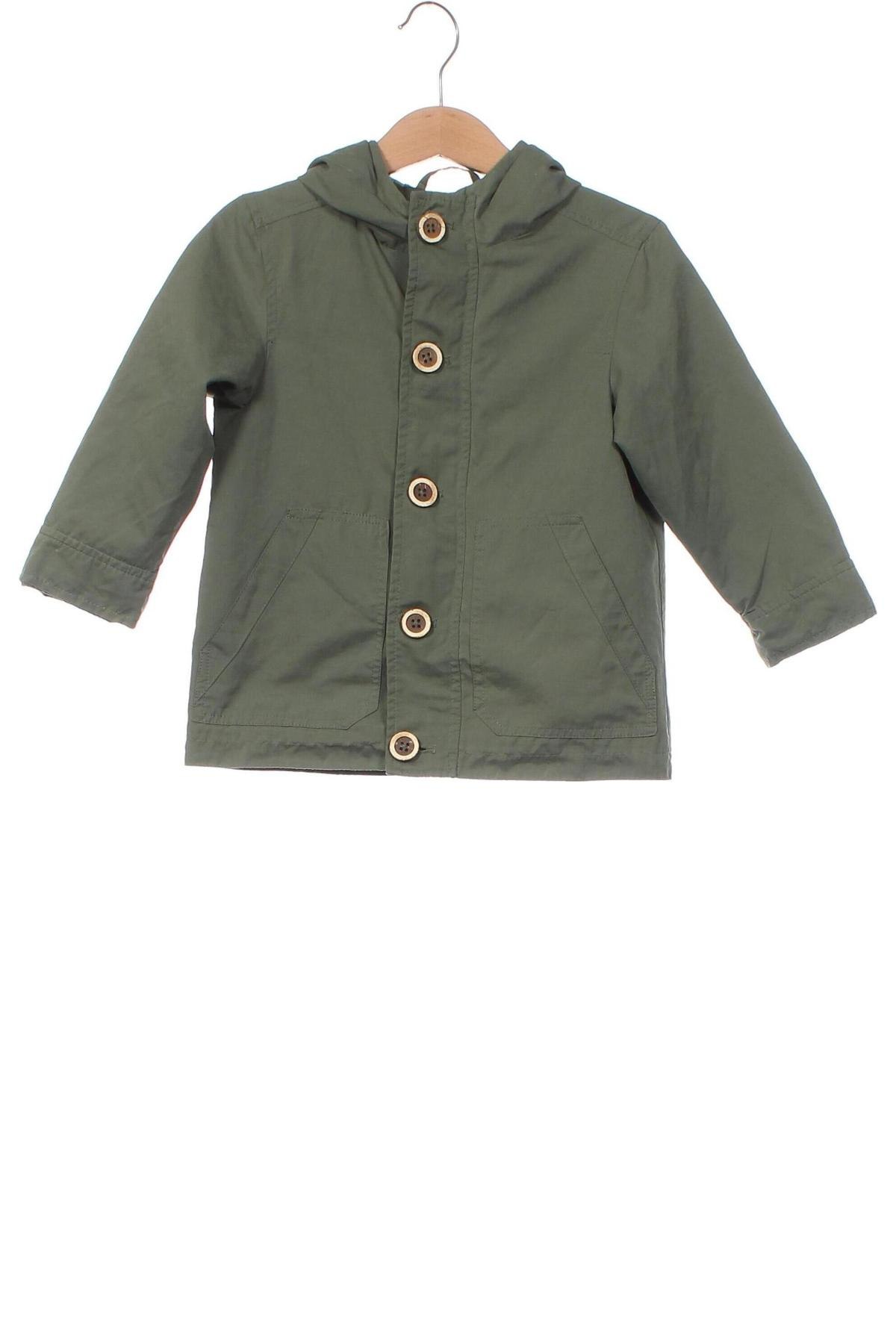 Kinderjacke United Colors Of Benetton, Größe 18-24m/ 86-98 cm, Farbe Grün, Preis 15,60 €