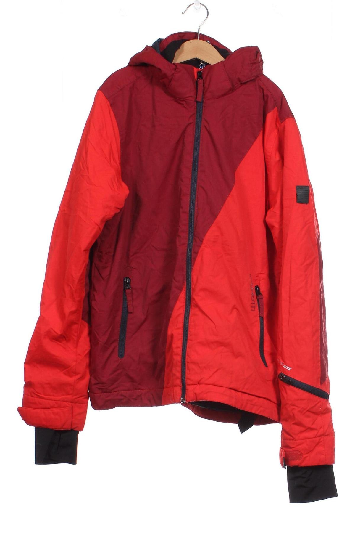 Kinderjacke für Wintersport Brunotti, Größe 12-13y/ 158-164 cm, Farbe Rot, Preis 17,29 €